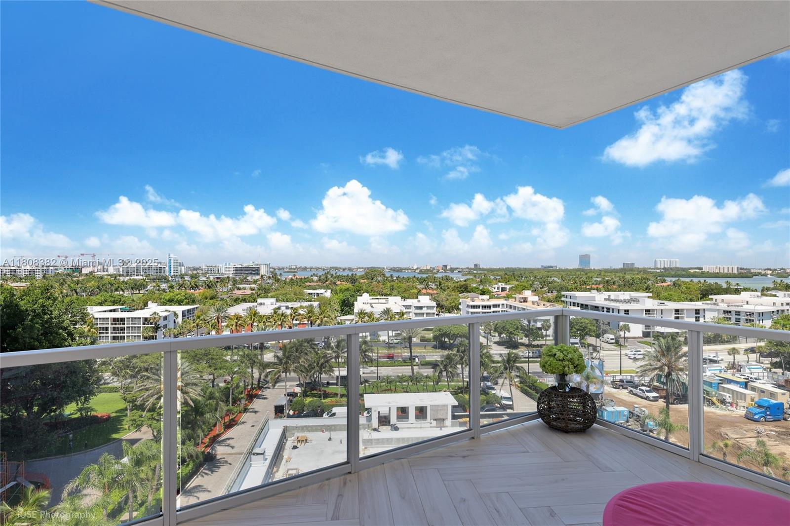 Photo of 10225 Collins Ave  #604 Renovated, Bal Harbour, Florida, 33154 - The views from 604 balcony