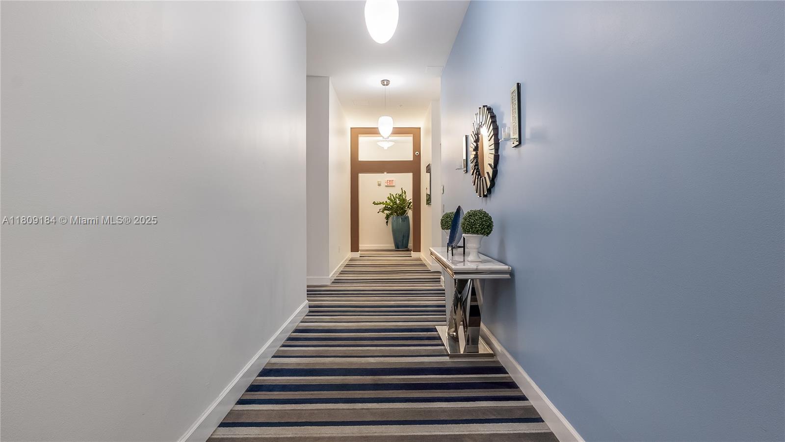 Photo of 18800 29th Ave  #1012, Aventura, Florida, 33180 - Beautiful Hallway Decor
