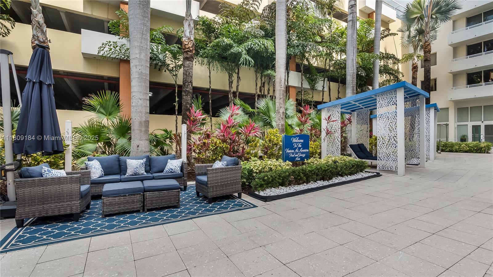 Photo of 18800 29th Ave  #1012, Aventura, Florida, 33180 - Resort Style Pool  w/ Cabanas