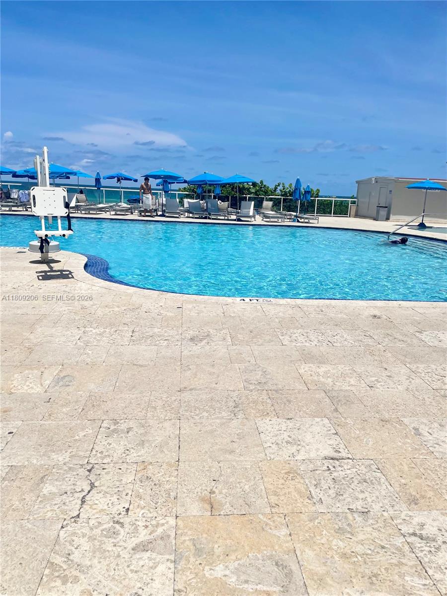 Photo of 19201 Collins Ave #427, Sunny Isles Beach, Florida, 33160 - Pool Beach and sea