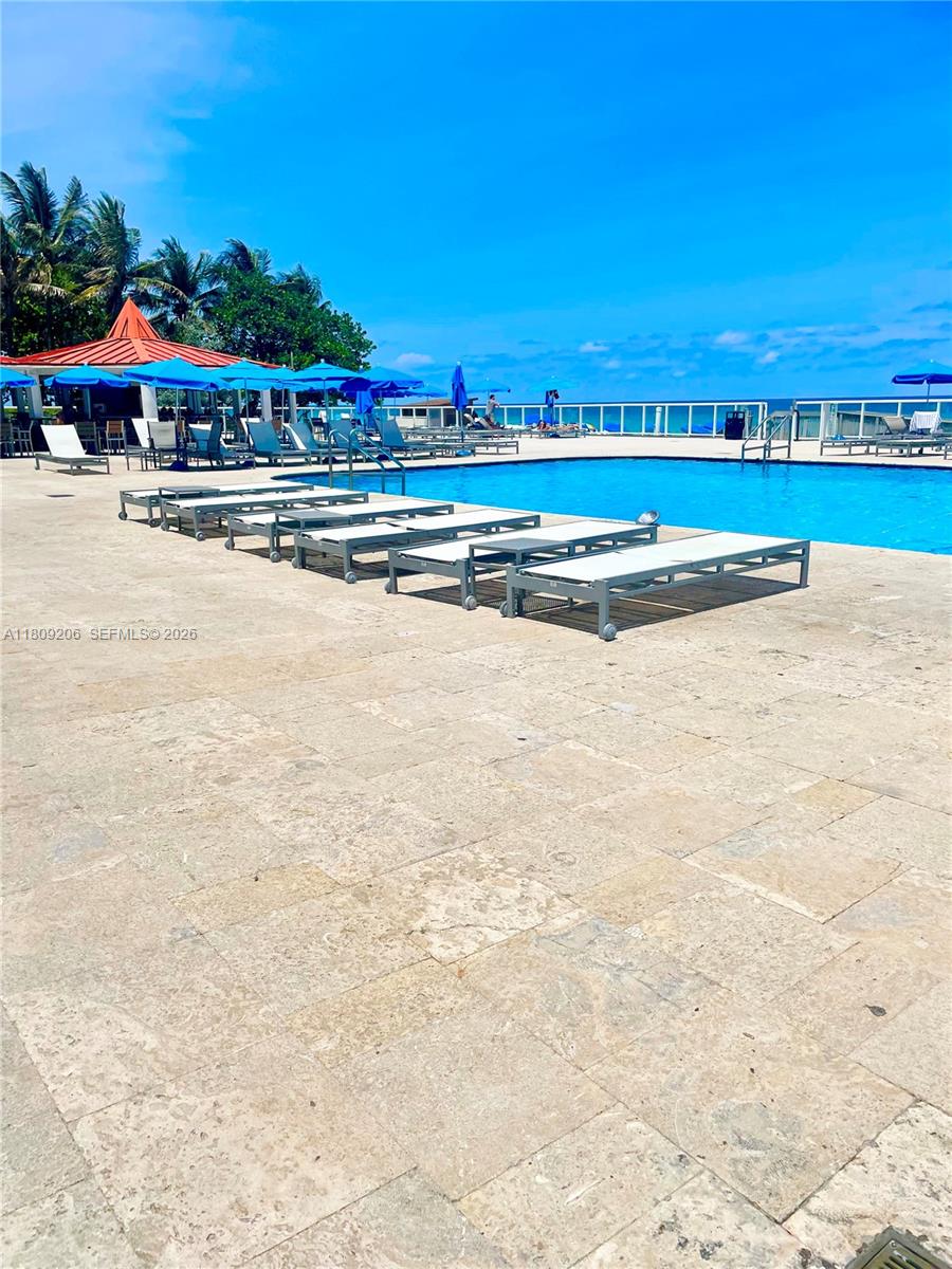 Photo of 19201 Collins Ave #427, Sunny Isles Beach, Florida, 33160 - Pool, beach and sea