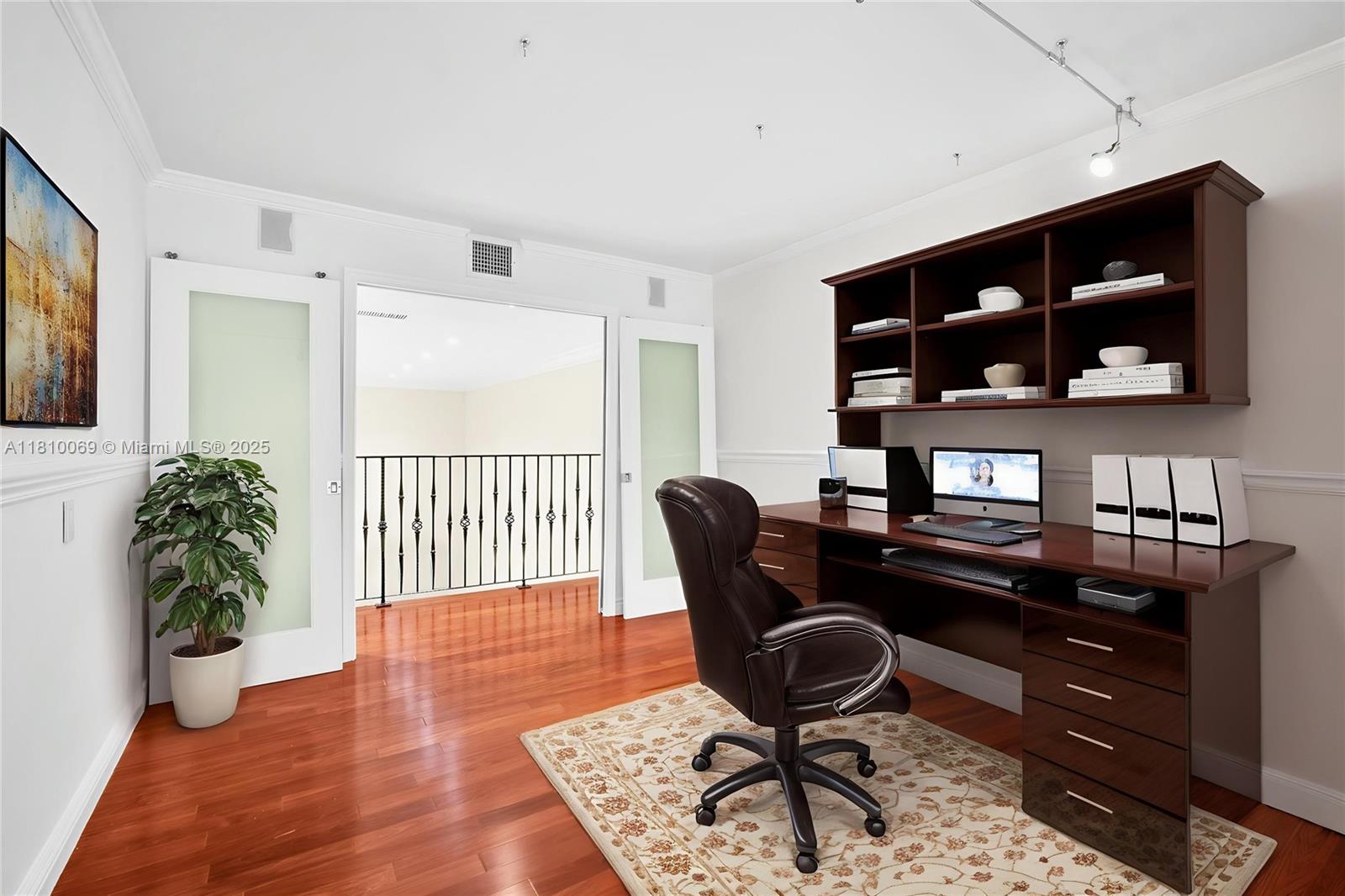 Photo of 20351 Country Club Dr  #TH17, Aventura, Florida, 33180 - Den with doors, can be used as Third Bedroom or office