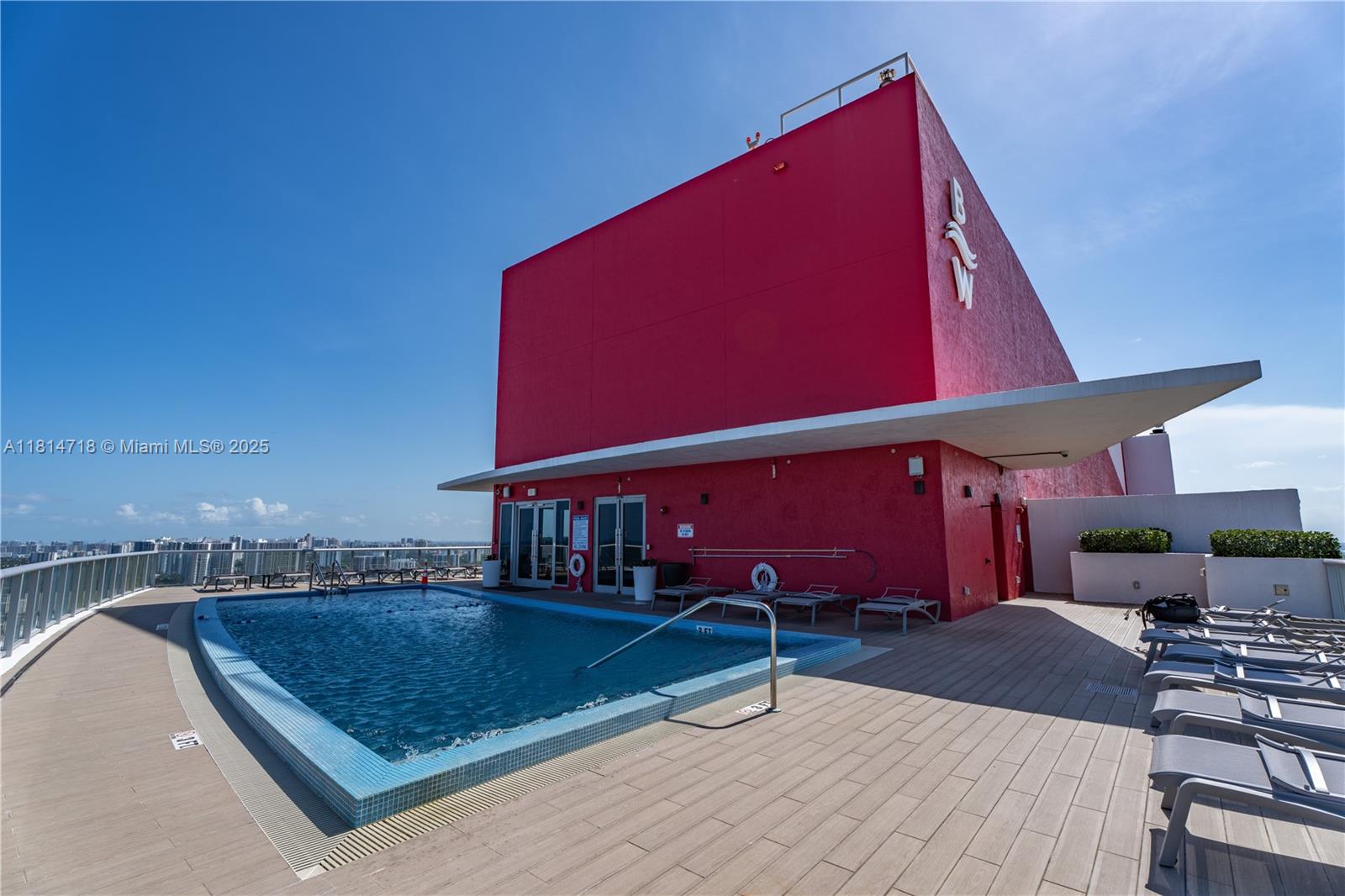 Photo of 2602 Hallandale Beach Blvd  #R2004, Hallandale Beach, Florida, 33009 - Private pool for owners - Top floor