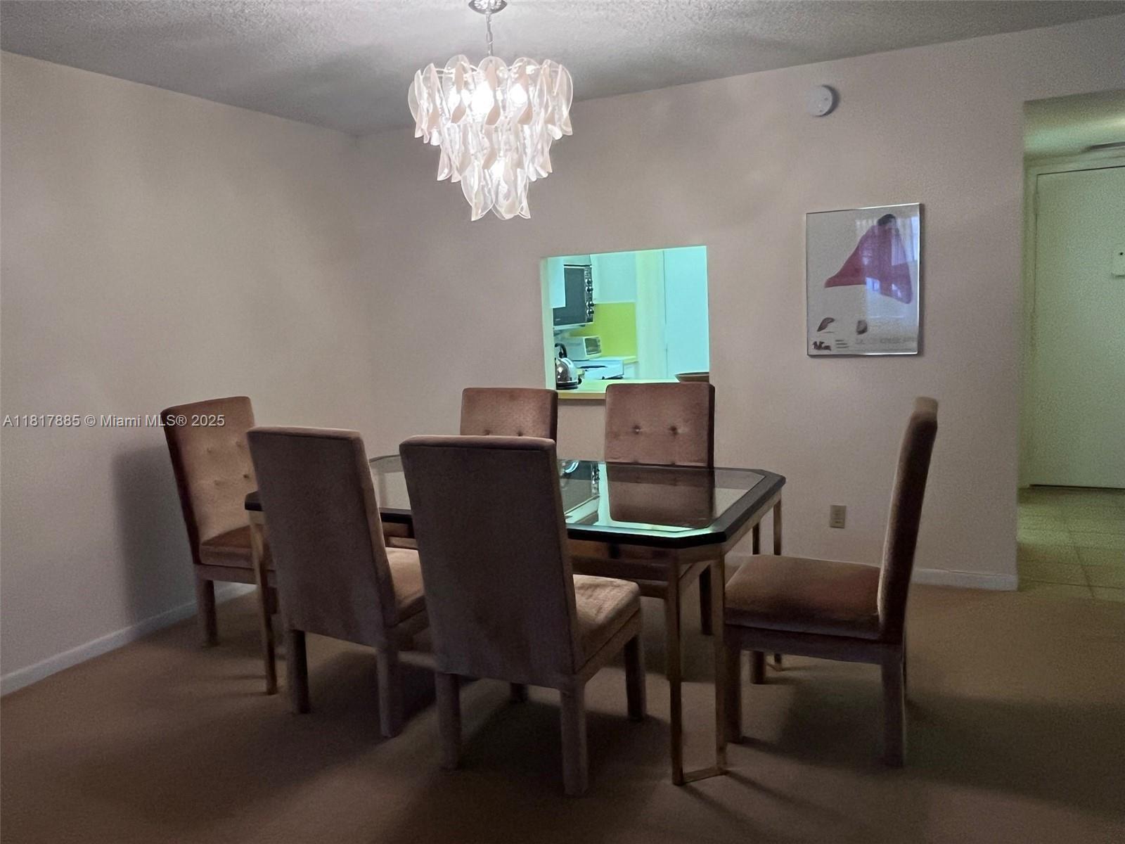 Photo of 1865 Ocean Dr  #2G, Hallandale Beach, Florida, 33009 - Large dining area with possibility to open up kitchen