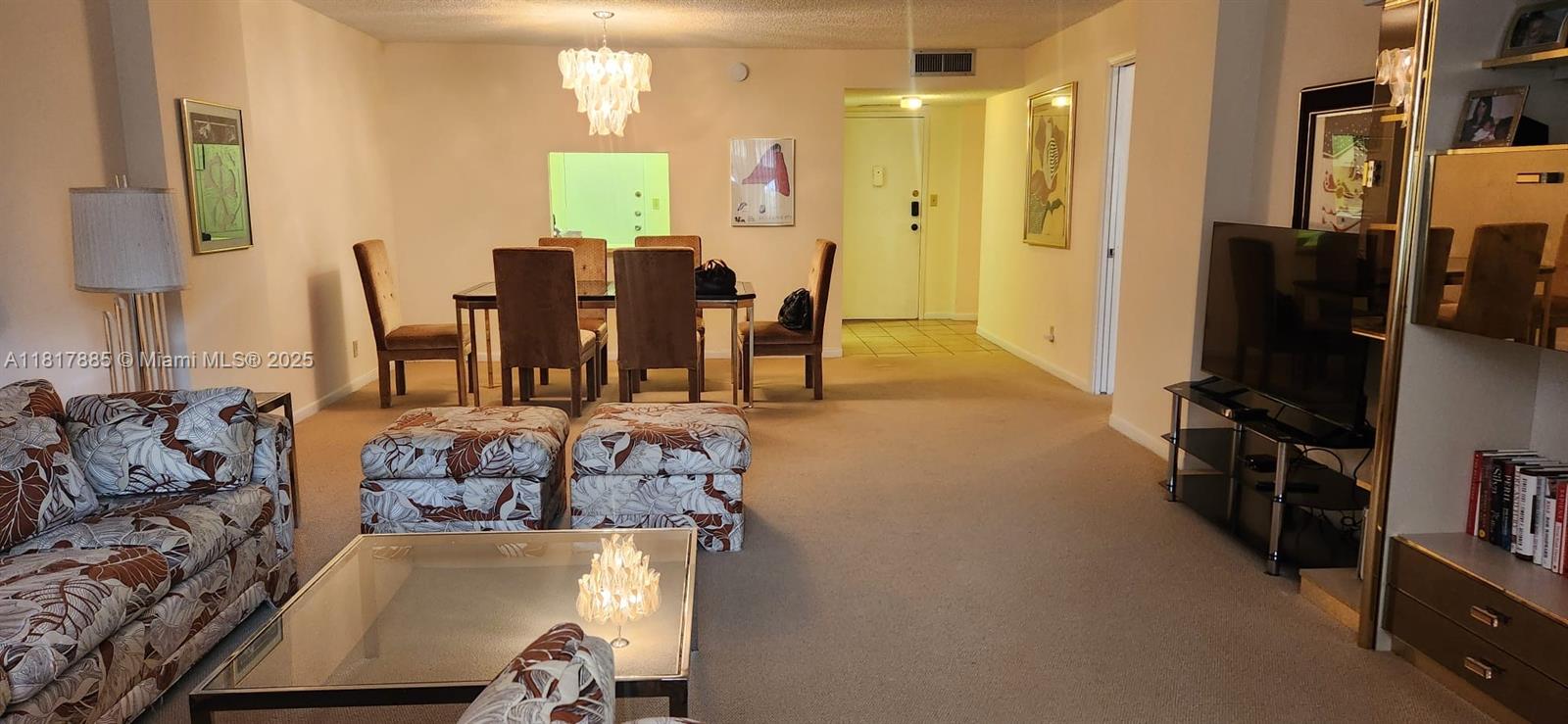 Photo of 1865 Ocean Dr  #2G, Hallandale Beach, Florida, 33009 - Spacious living area