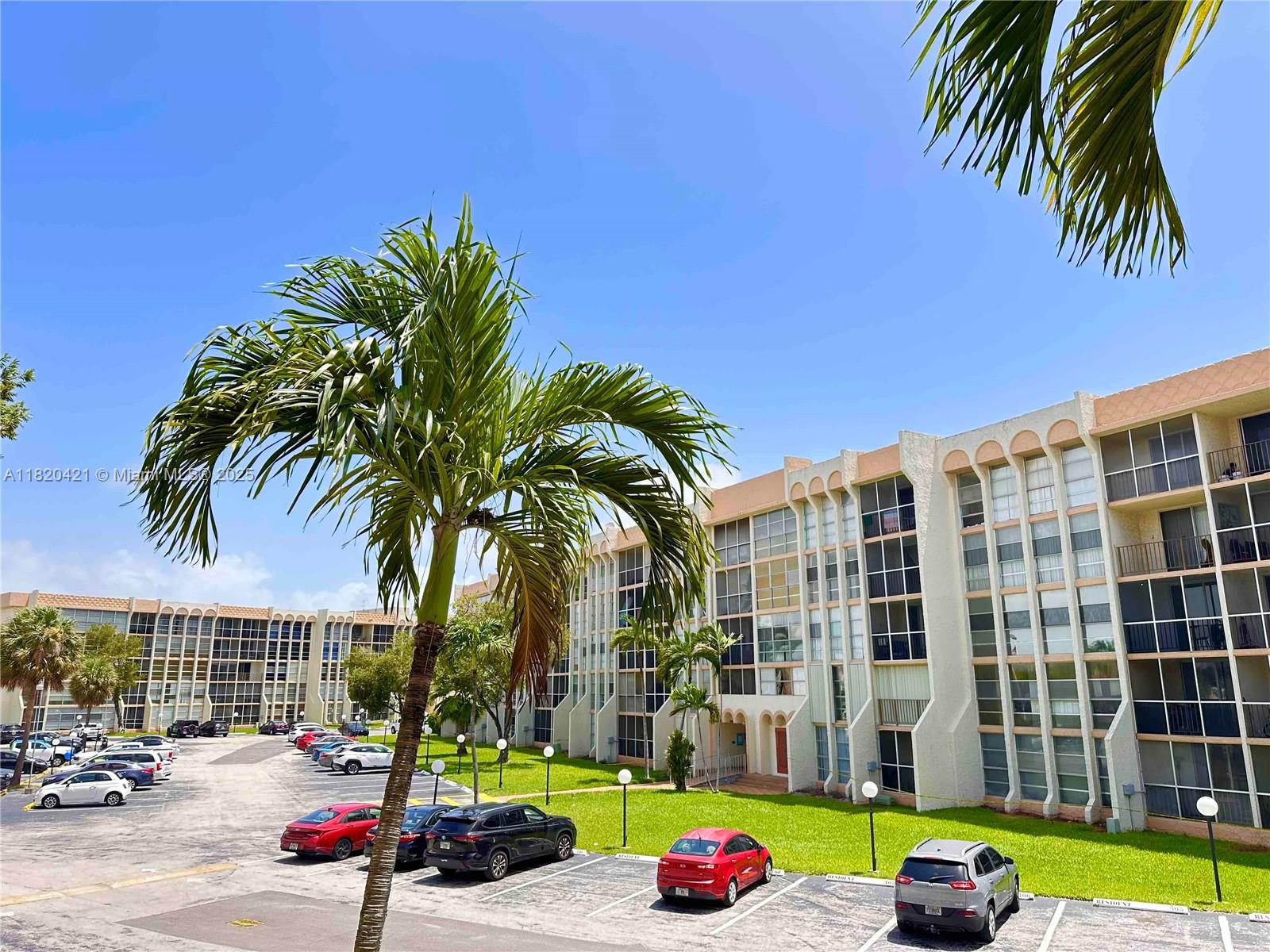 Photo of 601 Three Islands Blvd  #210, Hallandale Beach, Florida, 33009 - View from your balcony into the community.601 Three Islands Blvd., Unit #210, Three Islands, Hallandale Beach, FL. Available For Rent.