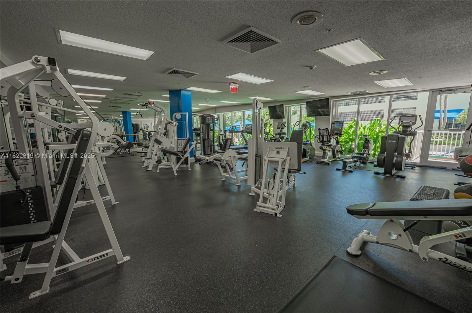Photo of 6051 Ocean Dr  #704, Hollywood, Florida, 33019 - Full Gym & Cardio Section