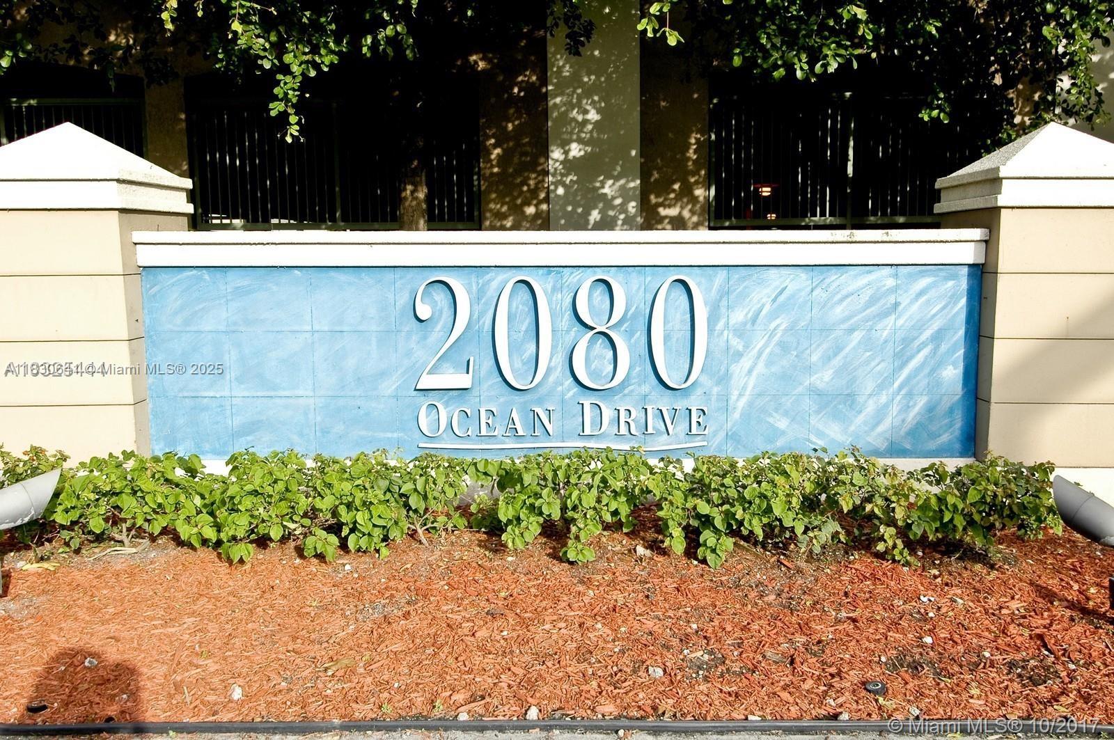 Photo of 2080 Ocean Dr #1408, Hallandale Beach, Florida, 33009 - ENTRANCE SIGN