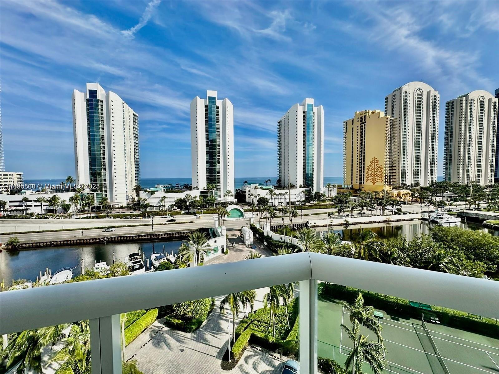 Photo of 16400 Collins Ave #841, Sunny Isles Beach, Florida, 33160 - East view, but unit has north, west and south view.