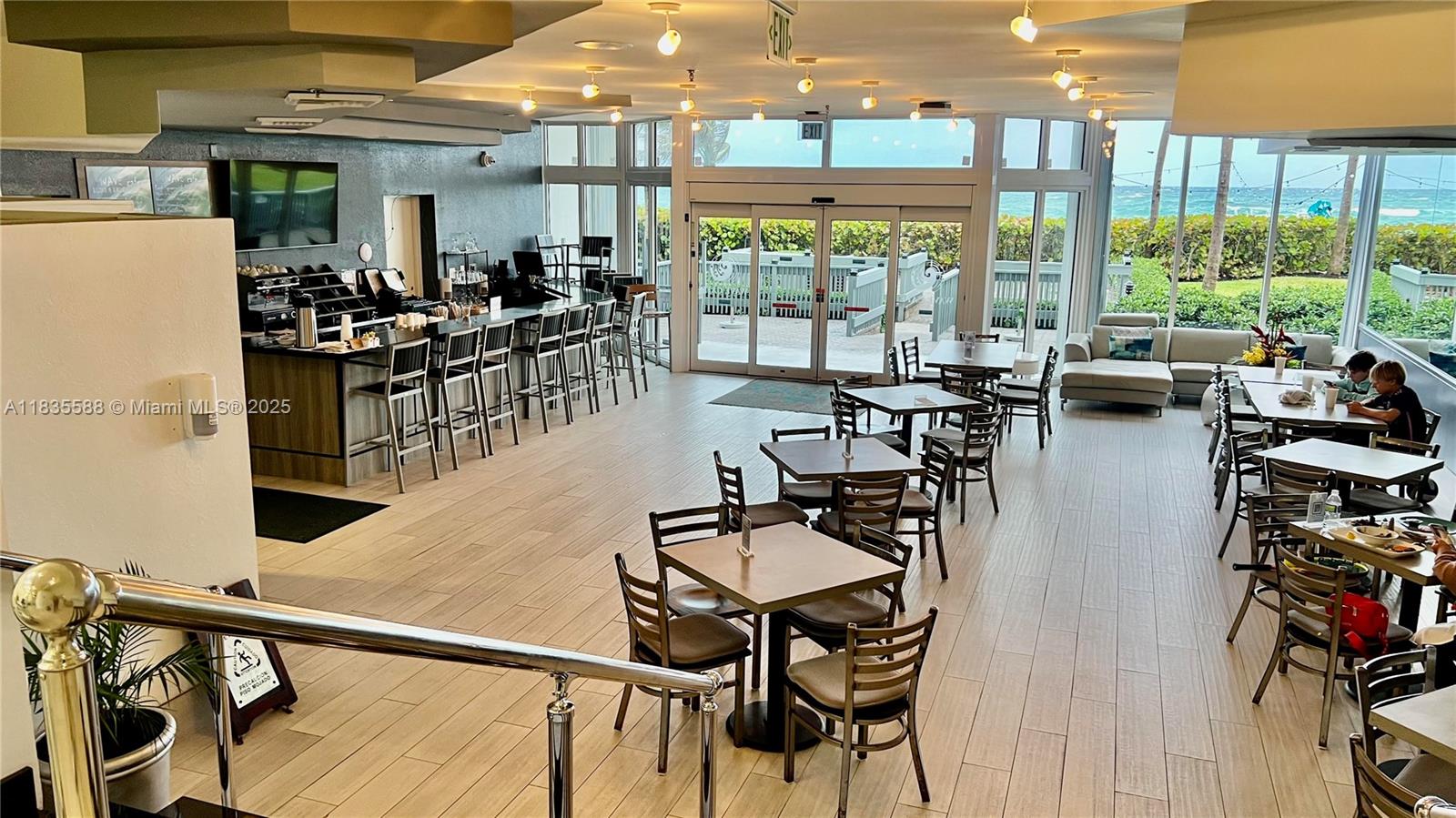Photo of 16400 Collins Ave  #841, Sunny Isles Beach, Florida, 33160 - great restaurant at the beach , delivery to your unit also and the beach