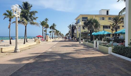 Photo of 1945 Ocean Dr  #2812, Hallandale Beach, Florida, 33009 - Nearby attraction - Hollywood Beach Boardwalk