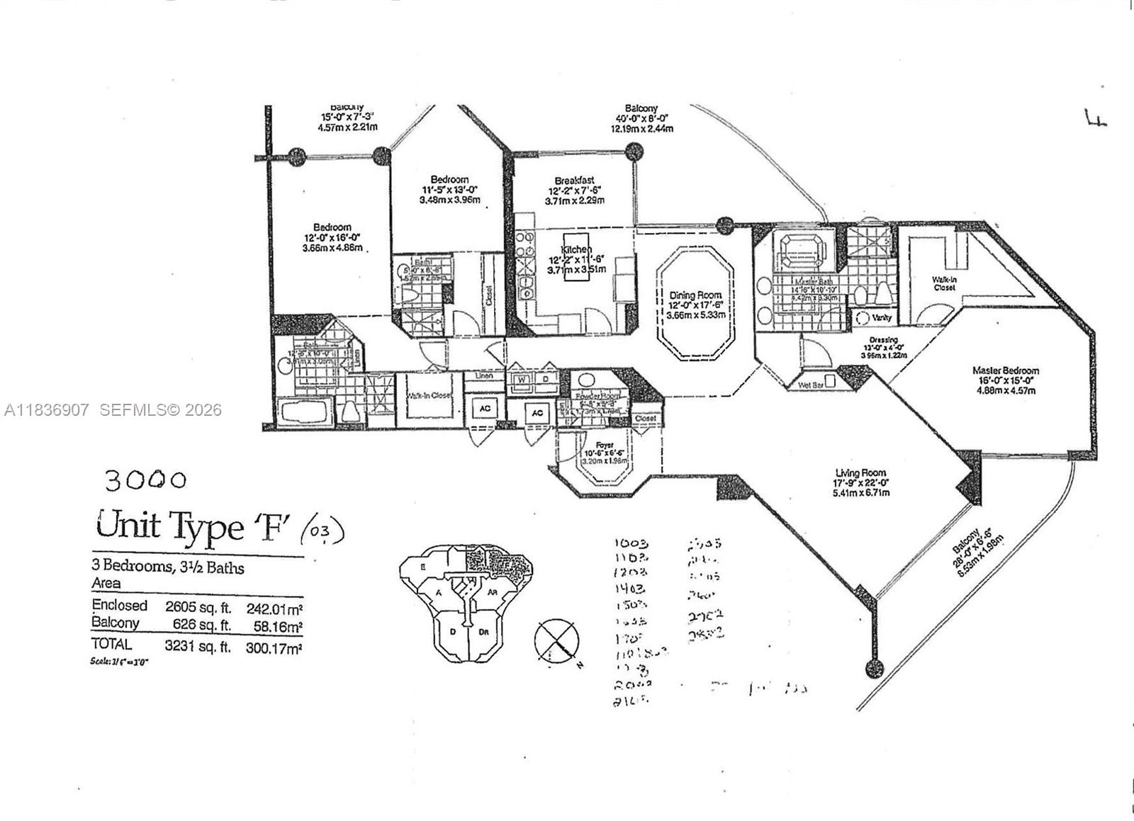 Ver detalles 1103 3 / 4 2605 sq. ft. $ 2026-07-04 0 foto