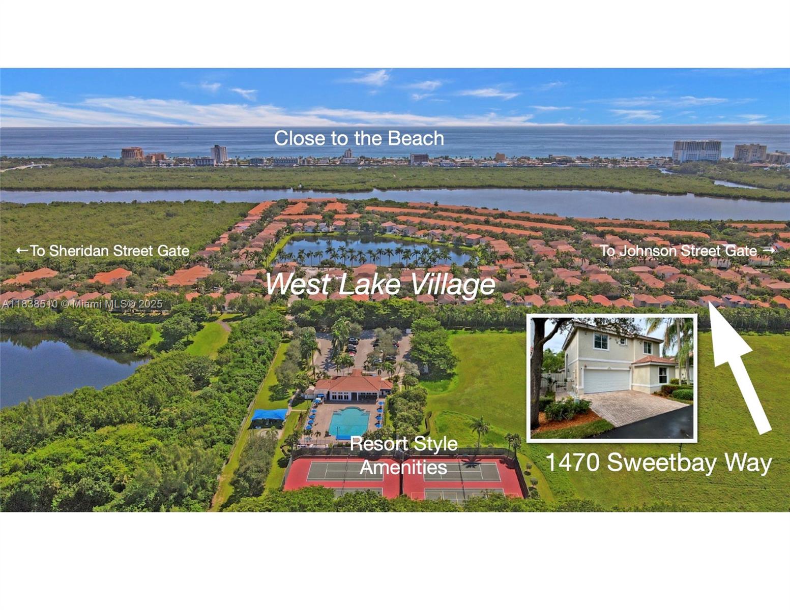 Photo of 1470 Sweetbay Way (1470), Hollywood, Florida, 33019 - West Lake Village is the perfect location and this is the perfect home!