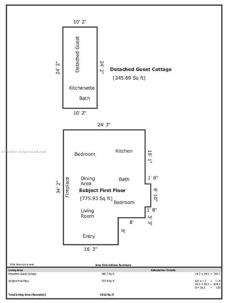 Ver detalles / 1006 sq. ft. $ 2025-07-11 0 foto