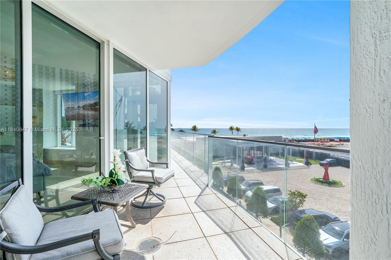Photo of 18911 Collins Ave  #405, Sunny Isles Beach, Florida, 33160 - SMALL BALCONY