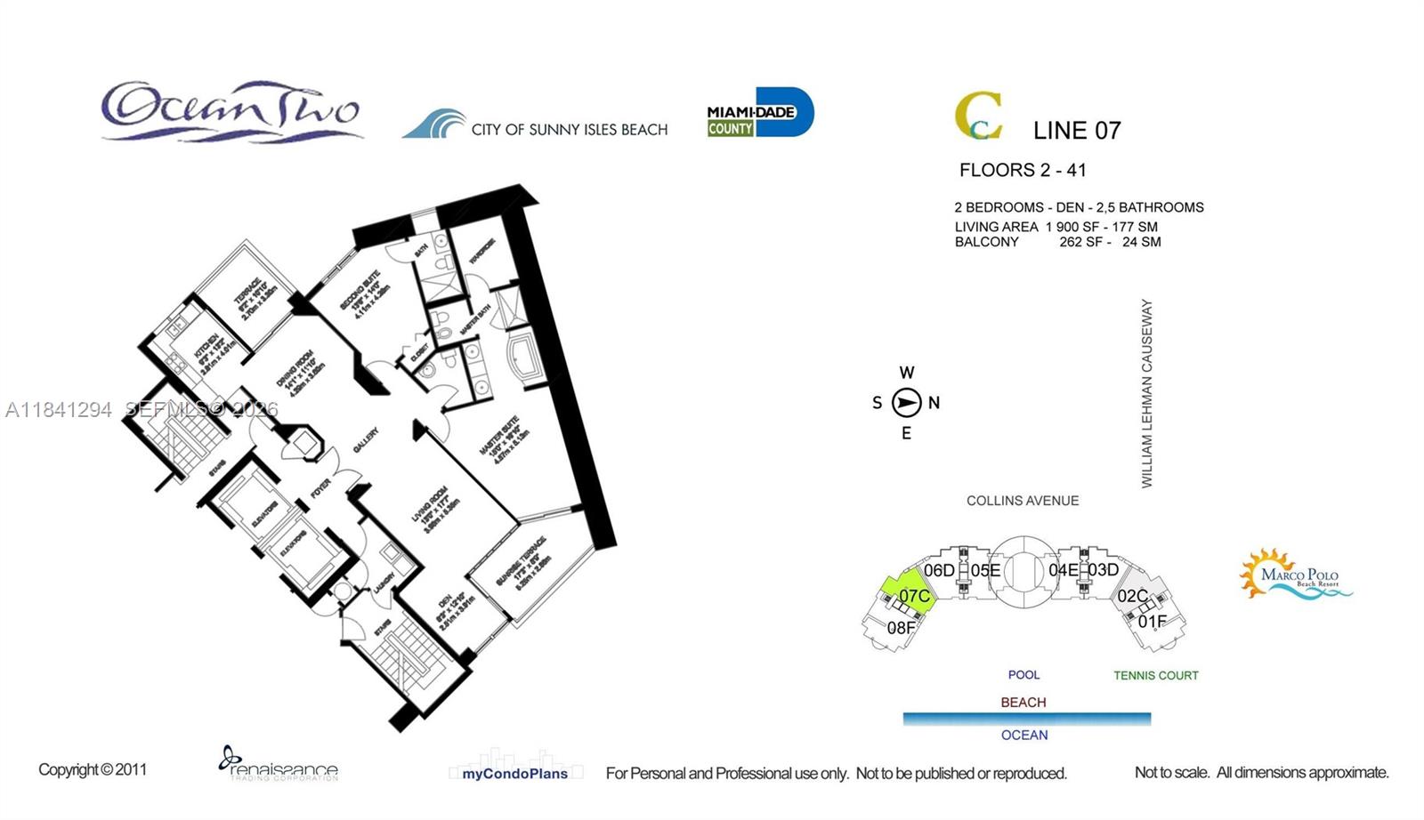 Photo of 19111 Collins Ave  #3507, Sunny Isles Beach, Florida, 33160 - 