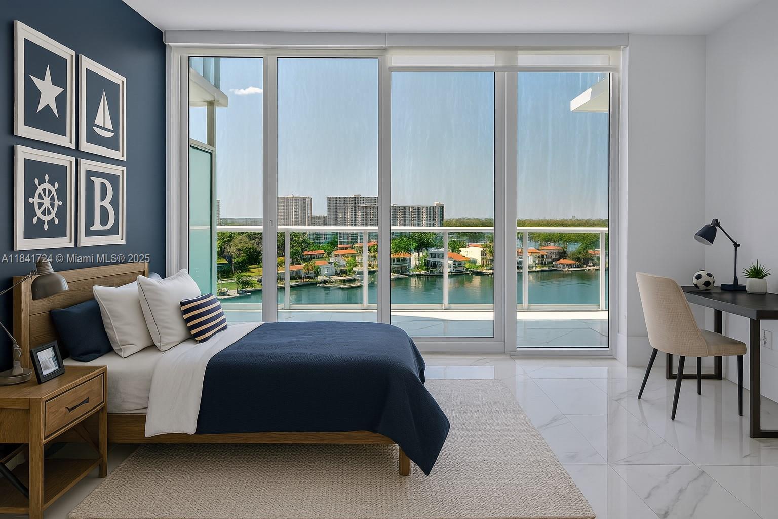 Photo of 400 Sunny Isles Blvd  #917, Sunny Isles Beach, Florida, 33160 - DIGITALLY STAGED