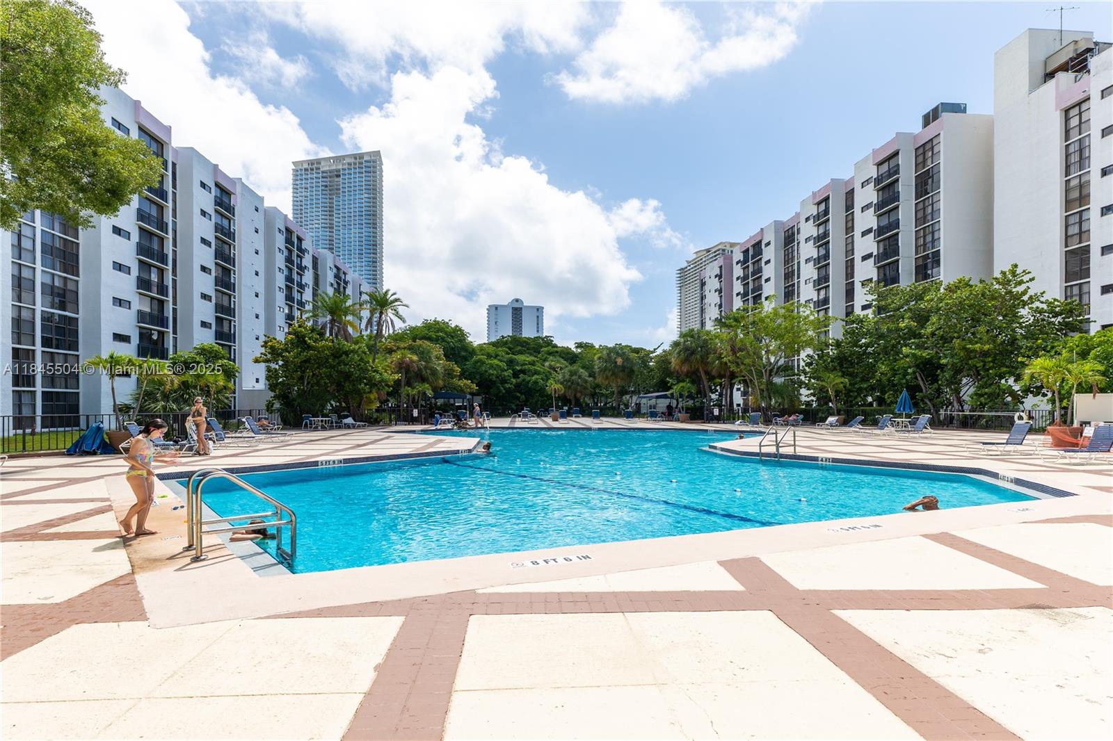 Photo of 16909 Bay Rd  #206, Sunny Isles Beach, Florida, 33160 - Same-level assigned parking in the covered parking garage