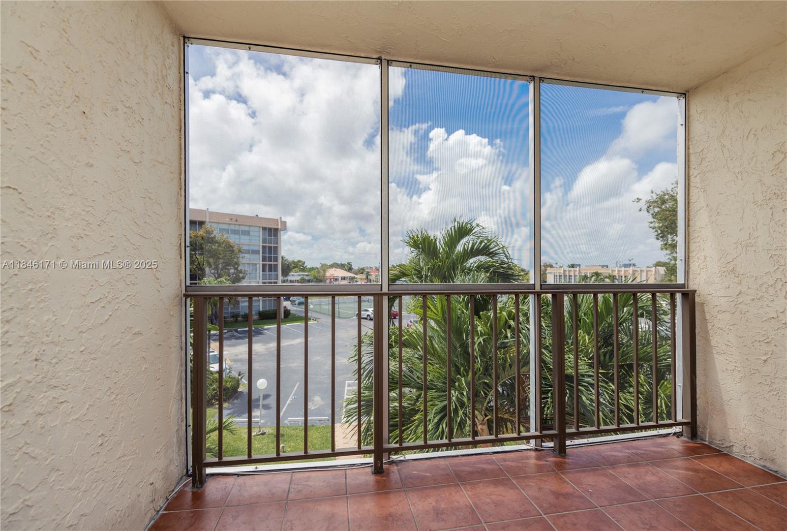 Photo of 701 Three Islands Blvd  #315, Hallandale Beach, Florida, 33009 - Large Screened Balcony