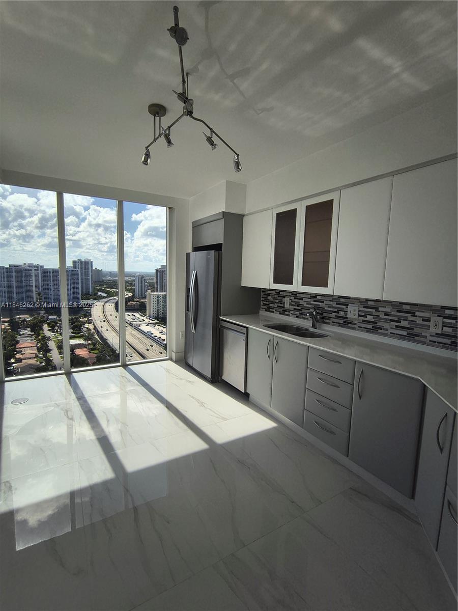 Photo of 19111 Collins Ave  #2906, Sunny Isles Beach, Florida, 33160 - Kitchen and Dinning Views