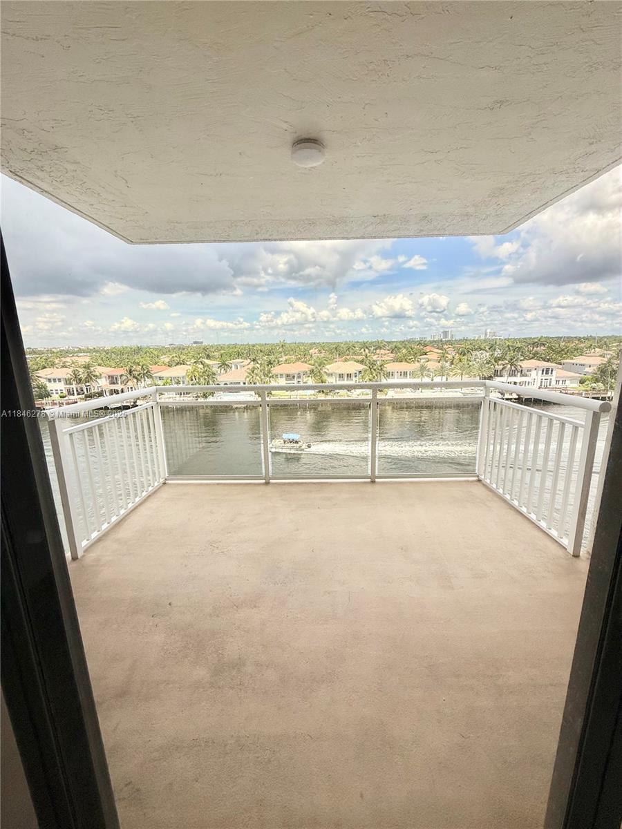 Photo of 1600 Ocean Dr  #7B, Hollywood, Florida, 33019 - Balcony view from interior