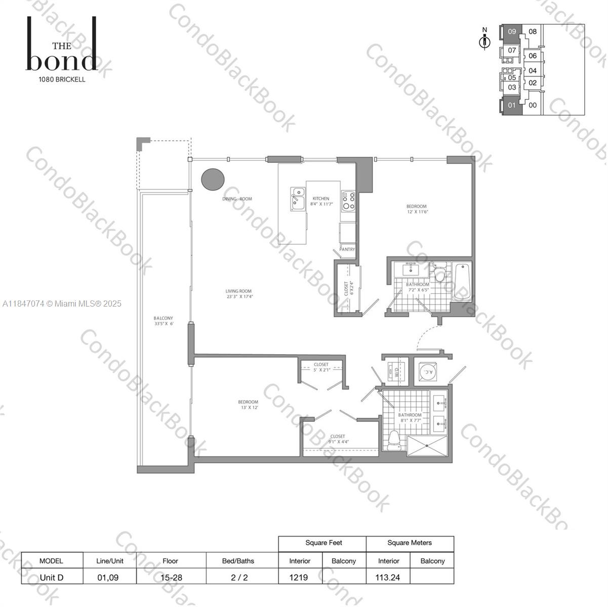 Photo of 1080 Brickell Ave  #2509, Miami, Florida, 33131 - 