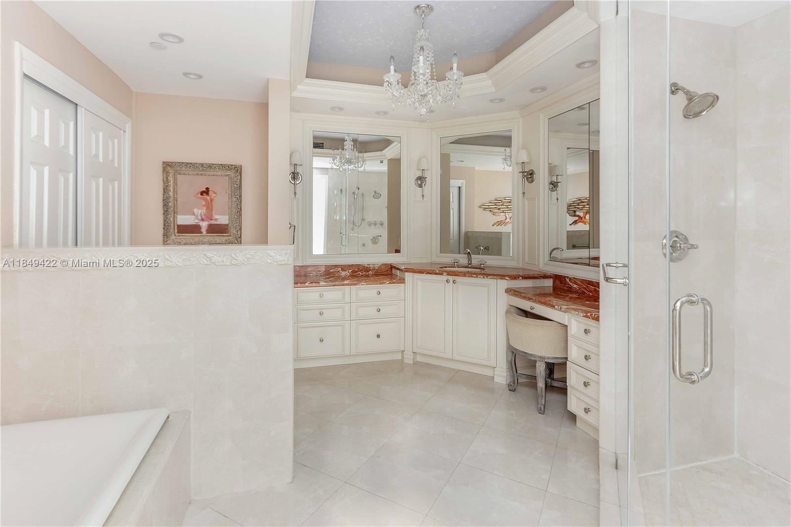 Photo of 3801 207th St  #704, Aventura, Florida, 33180 - Renovated Master Bathroom