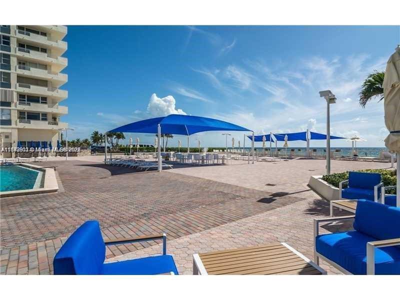 Photo of 3180 Ocean Dr  #201, Hallandale Beach, Florida, 33009 - POOL DECK