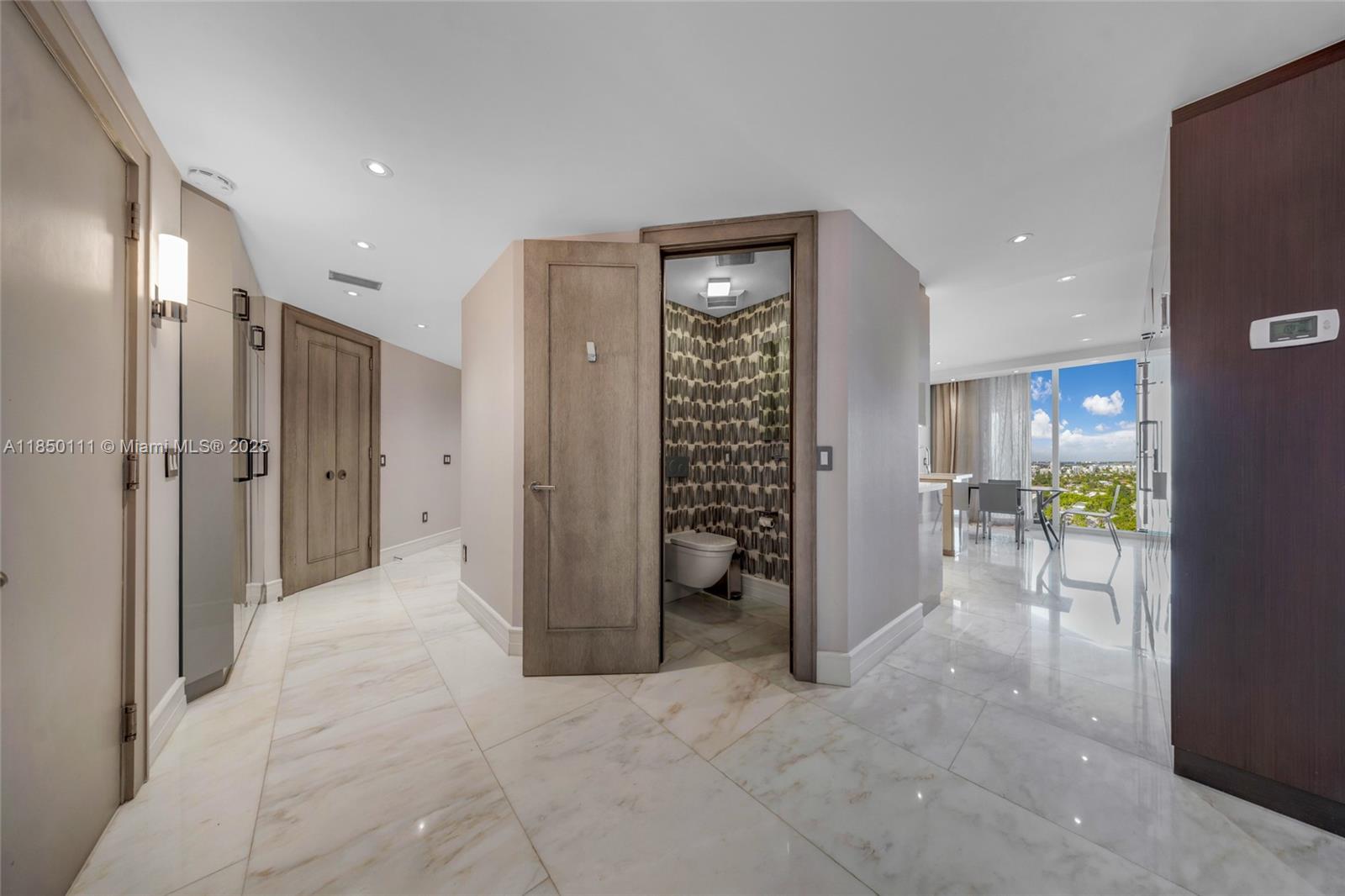 Photo of 9801 Collins Ave  #PH11 Great Renovation, Bal Harbour, Florida, 33154 - Double door entrance
