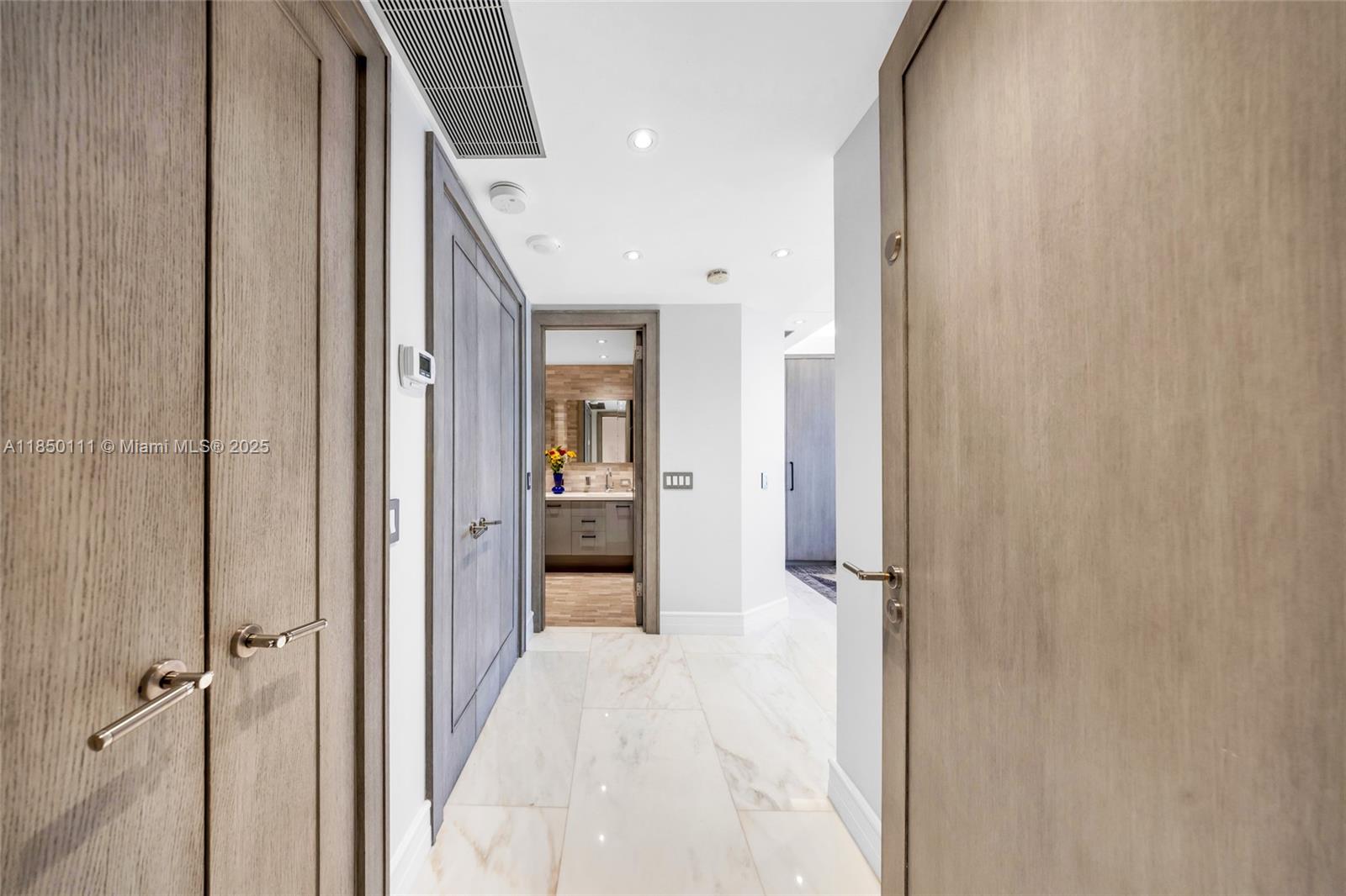 Photo of 9801 Collins Ave  #PH11 Great Renovation, Bal Harbour, Florida, 33154 - Entrance to primary bedroom