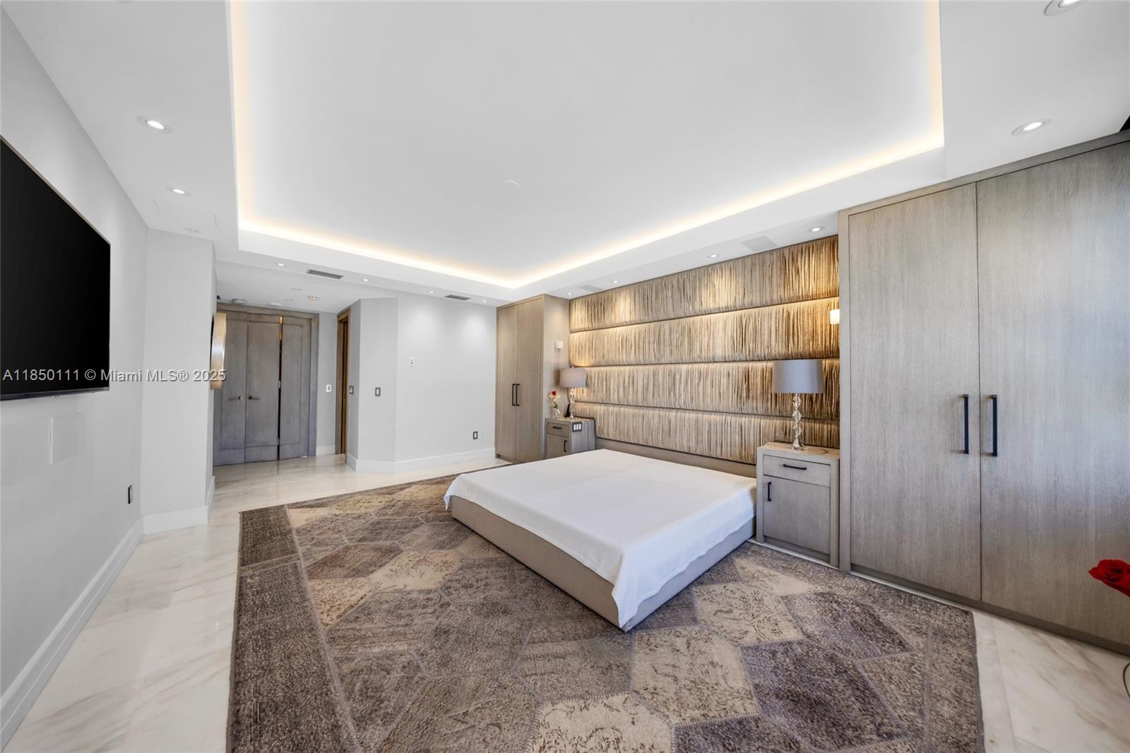 Photo of 9801 Collins Ave  #PH11 Great Renovation, Bal Harbour, Florida, 33154 - Well done lighting and 4 walking-custom closets