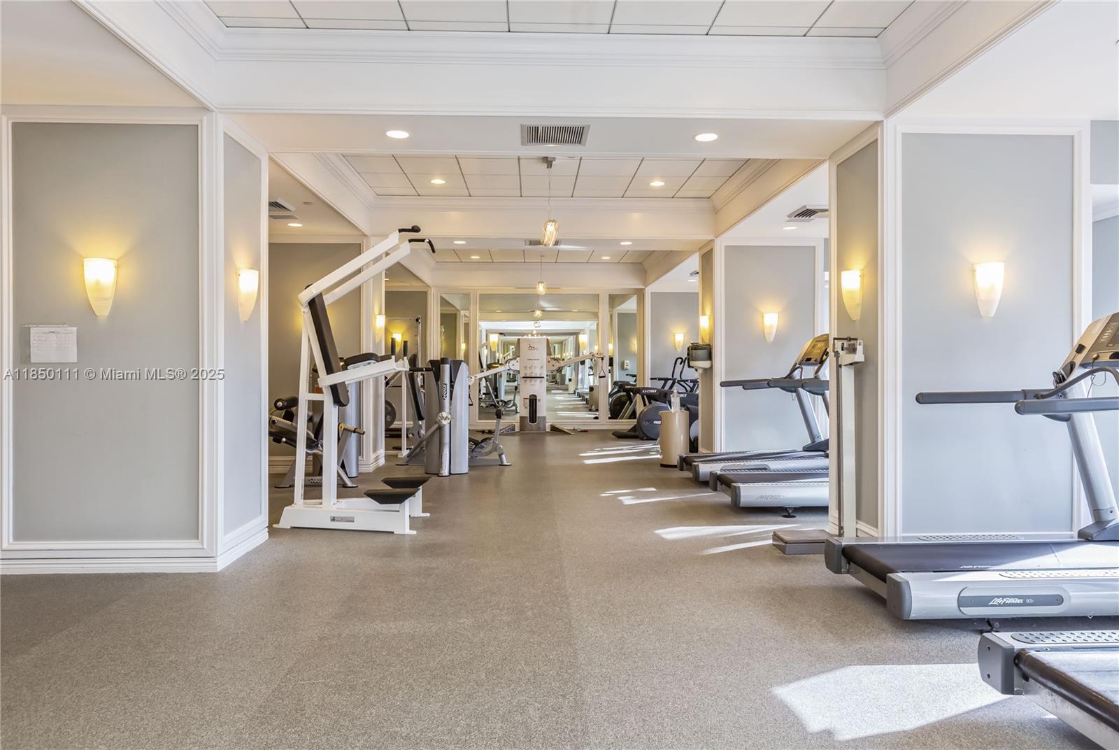 Photo of 9801 Collins Ave  #PH11 Great Renovation, Bal Harbour, Florida, 33154 - New gym, new equipment will be instolled