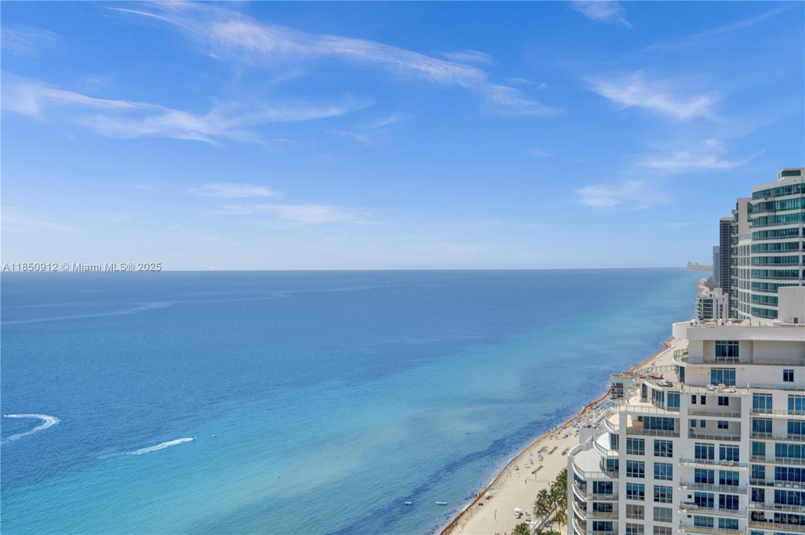 Photo of 3101 Ocean Dr  #3506, Hollywood, Florida, 33019 - Balcony from living room and third bedroom