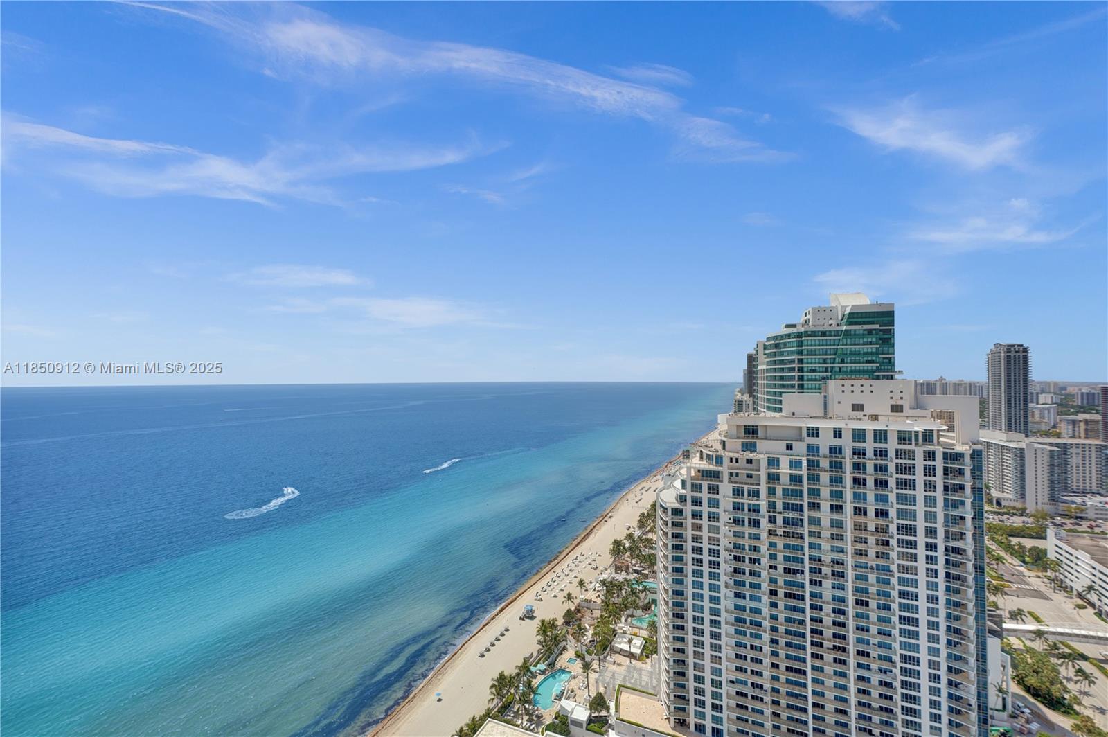 Photo of 3101 Ocean Dr  #3506, Hollywood, Florida, 33019 - Balcony from living room and third bedroom