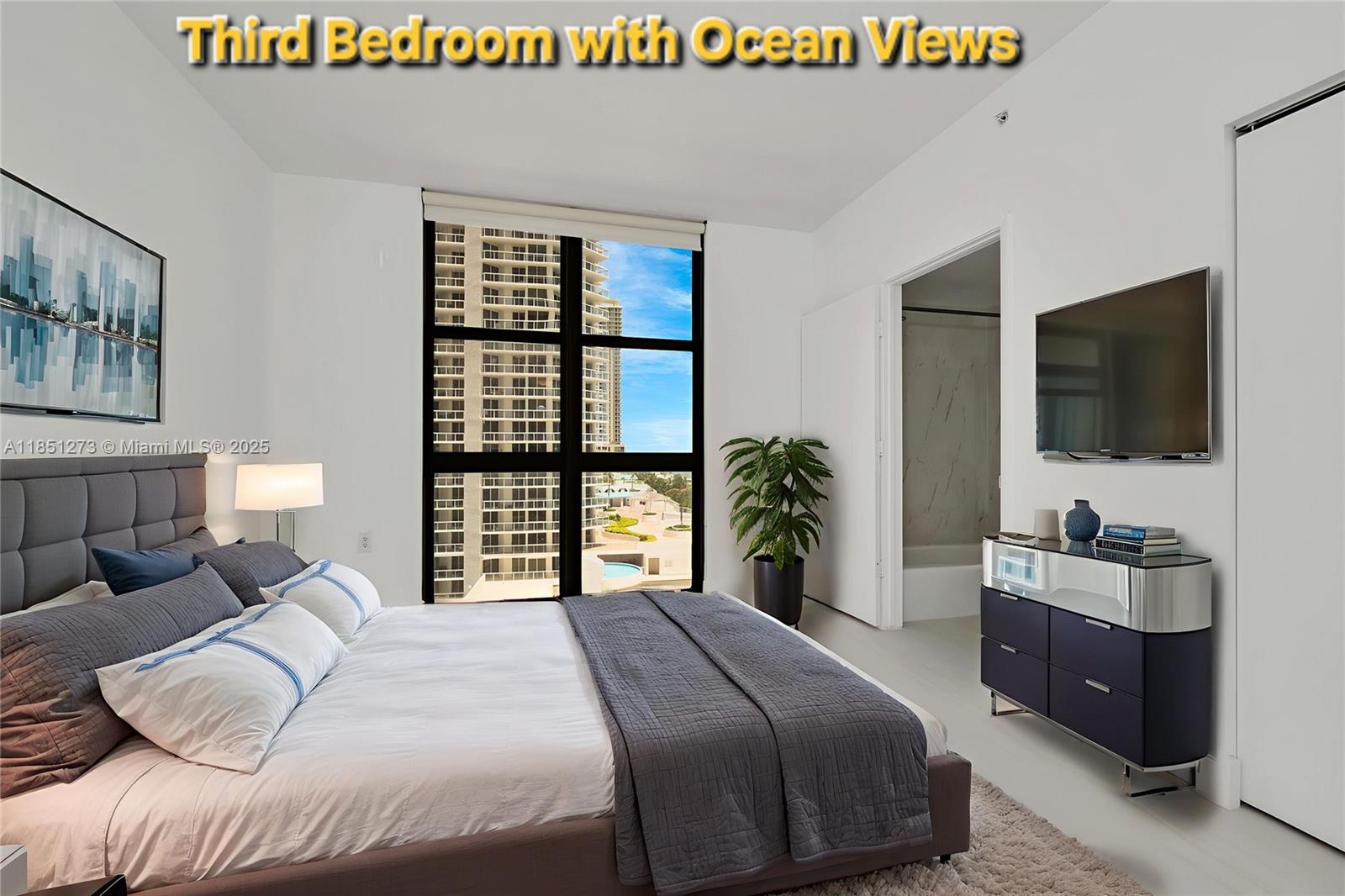 Photo of 16275 Collins Ave  #801, Sunny Isles Beach, Florida, 33160 - Third Bedroom