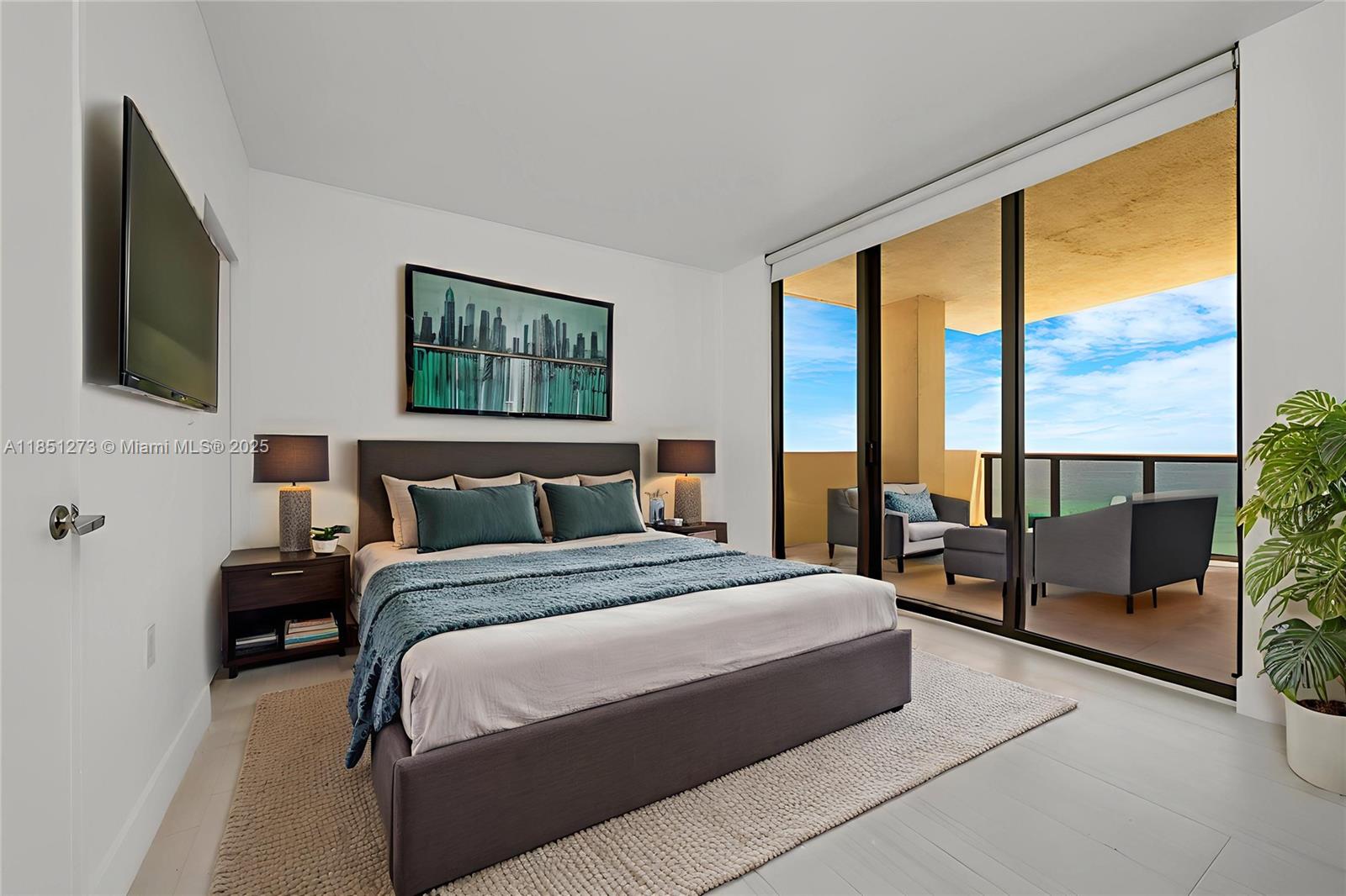 Photo of 16275 Collins Ave  #801, Sunny Isles Beach, Florida, 33160 - Second Bedroom