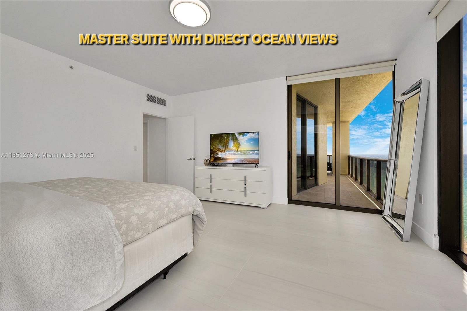 Photo of 16275 Collins Ave  #801, Sunny Isles Beach, Florida, 33160 - Master Bedroom