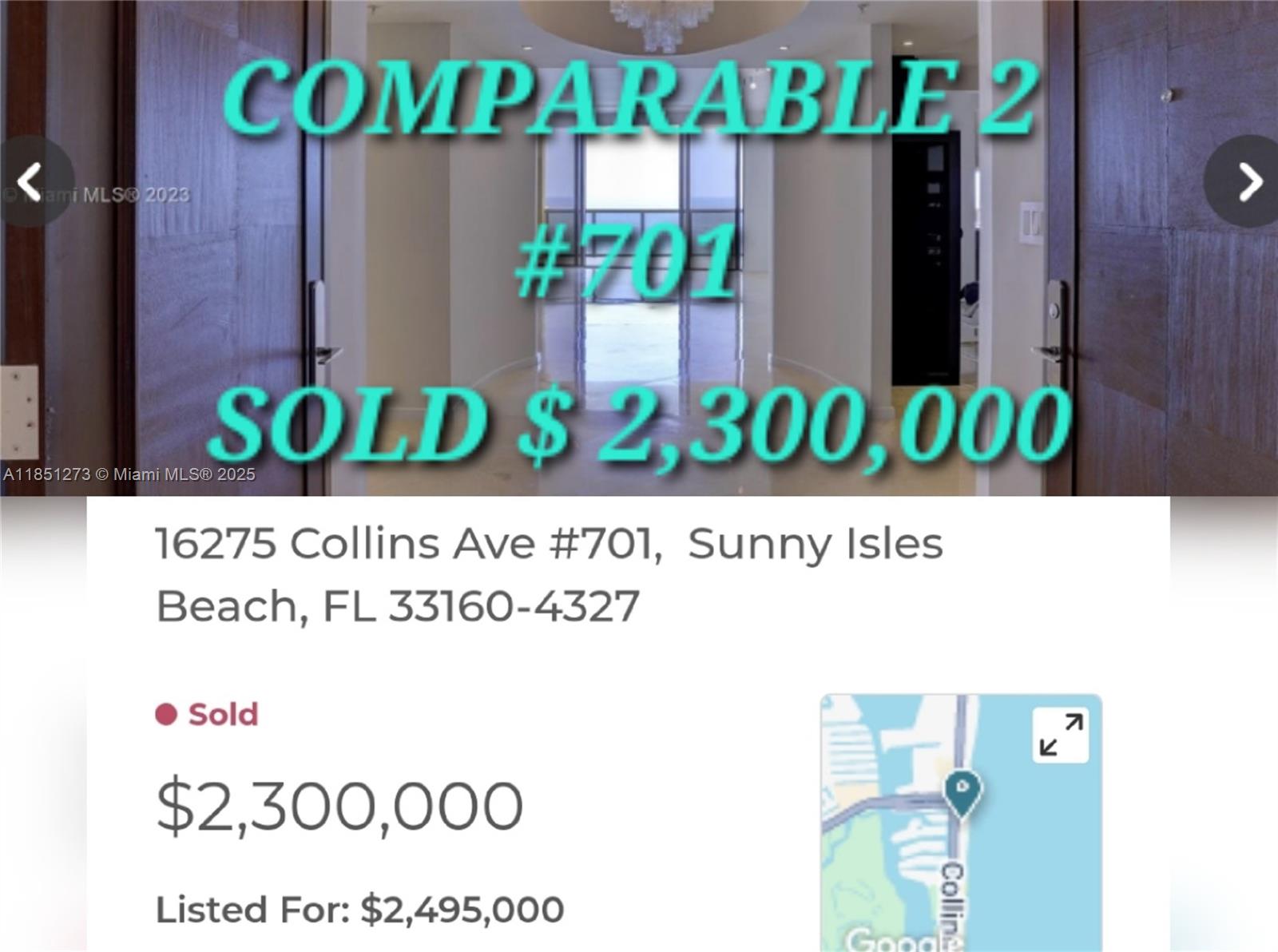 Photo of 16275 Collins Ave  #801, Sunny Isles Beach, Florida, 33160 - 