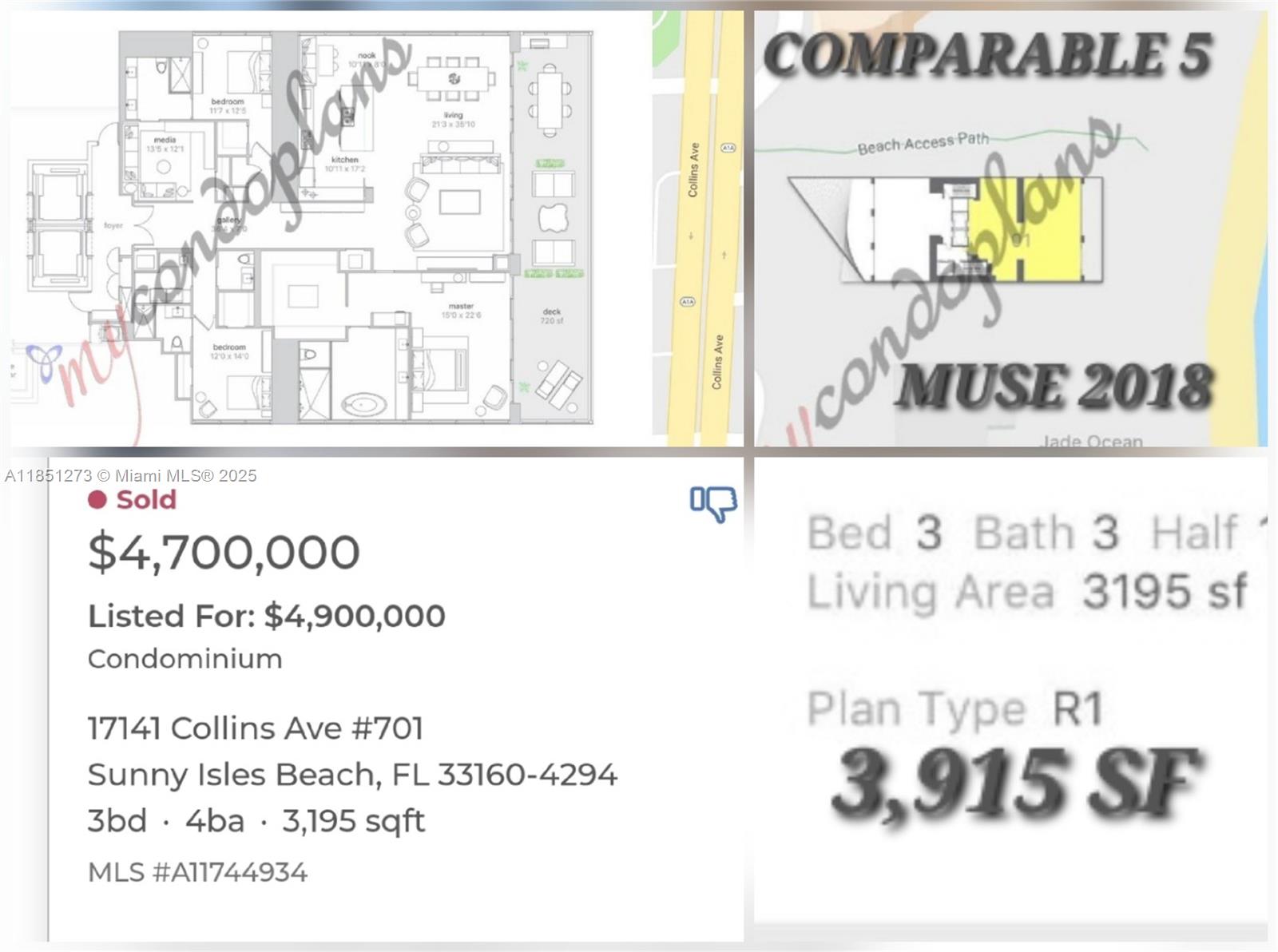 Photo of 16275 Collins Ave  #801, Sunny Isles Beach, Florida, 33160 - 