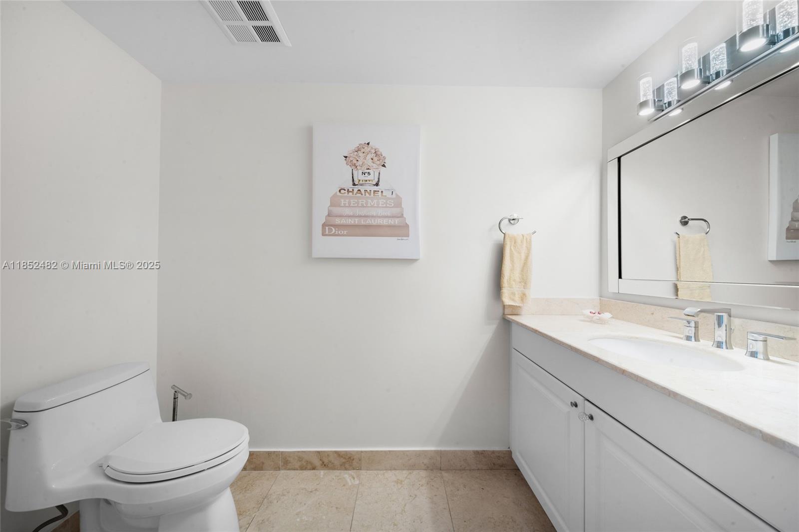 Photo of 20201 Country Club Dr  #1404, Aventura, Florida, 33180 - Powder bath for guests