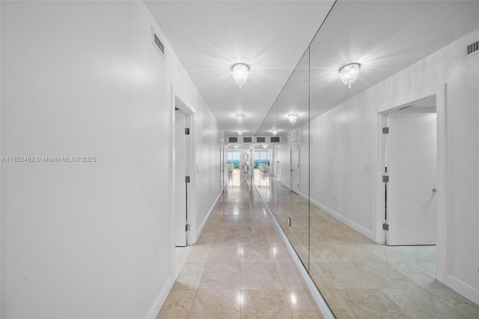 Photo of 20201 Country Club Dr  #1404, Aventura, Florida, 33180 - Long hallway that leads to the bedrooms