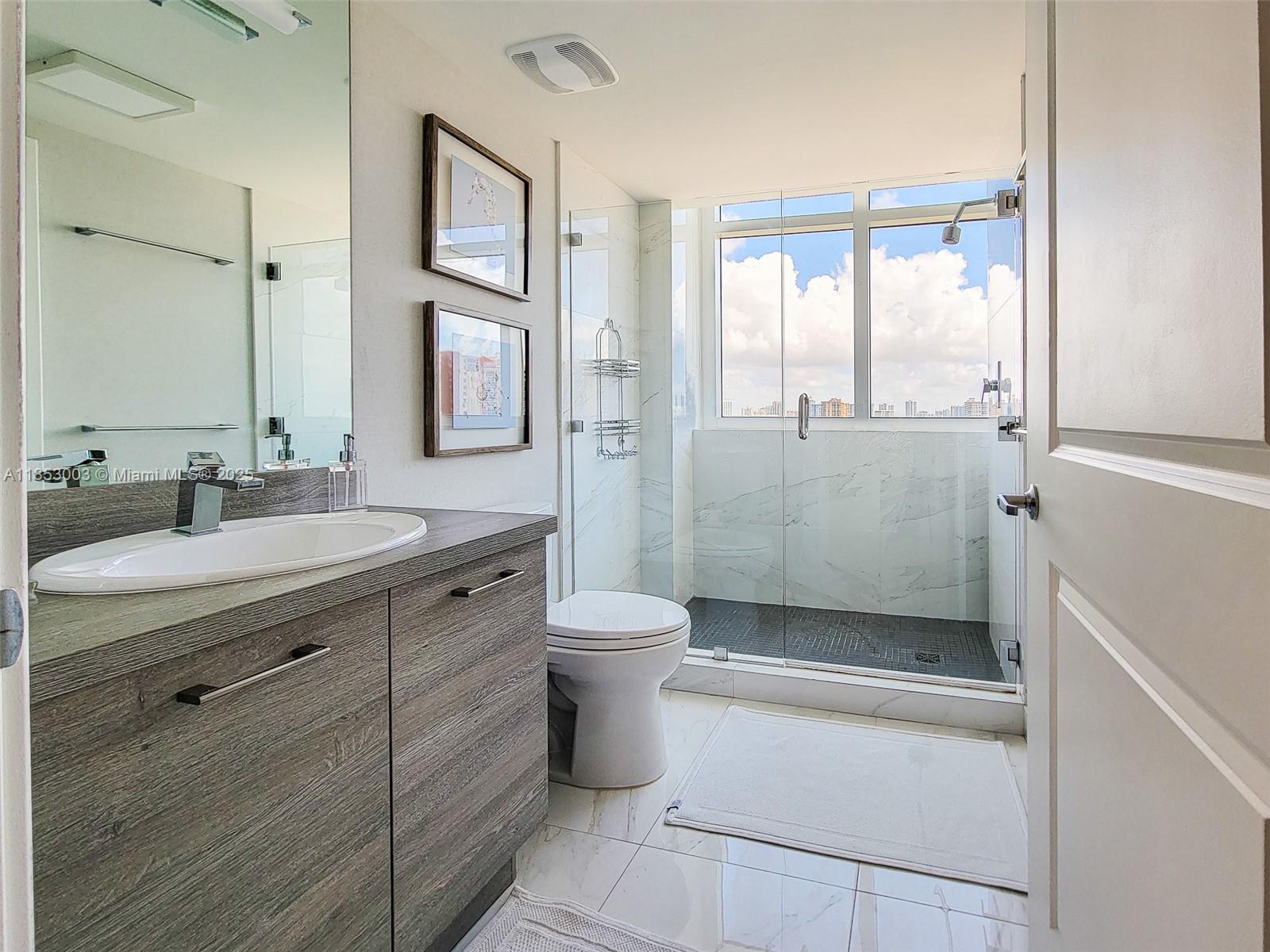 Photo of 400 Sunny Isles Blvd  #1604, Sunny Isles Beach, Florida, 33160 - Second bathroom