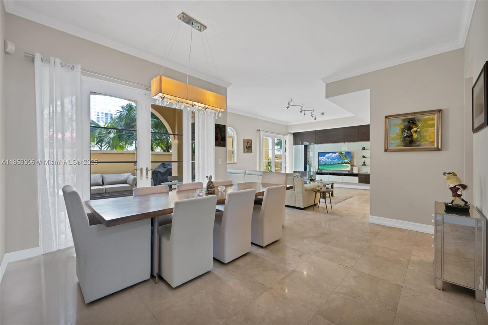 Photo of 18345 30th Pl  (18345), Aventura, Florida, 33160 - wood table is for sale too