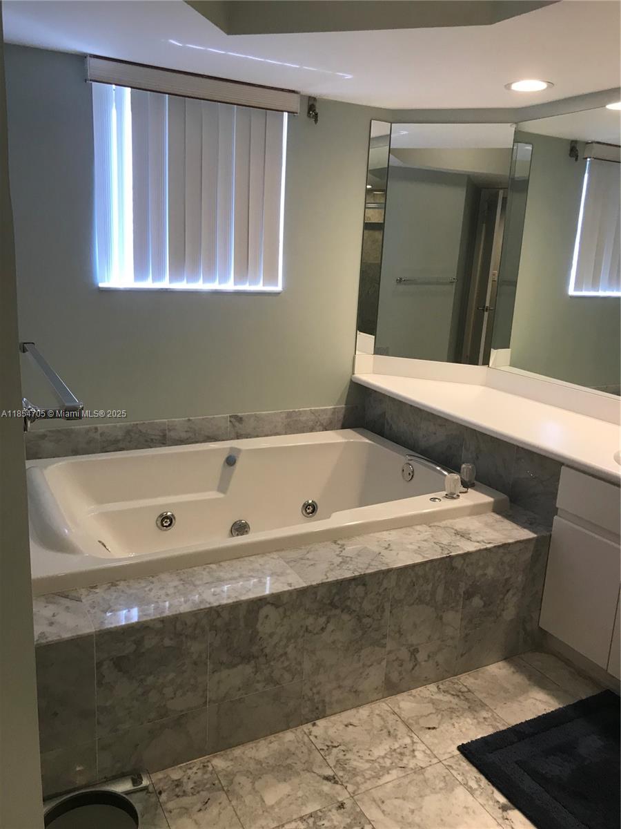Photo of 16485 Collins Ave  #2538, Sunny Isles Beach, Florida, 33160 - Master Bath with Jacuzzi