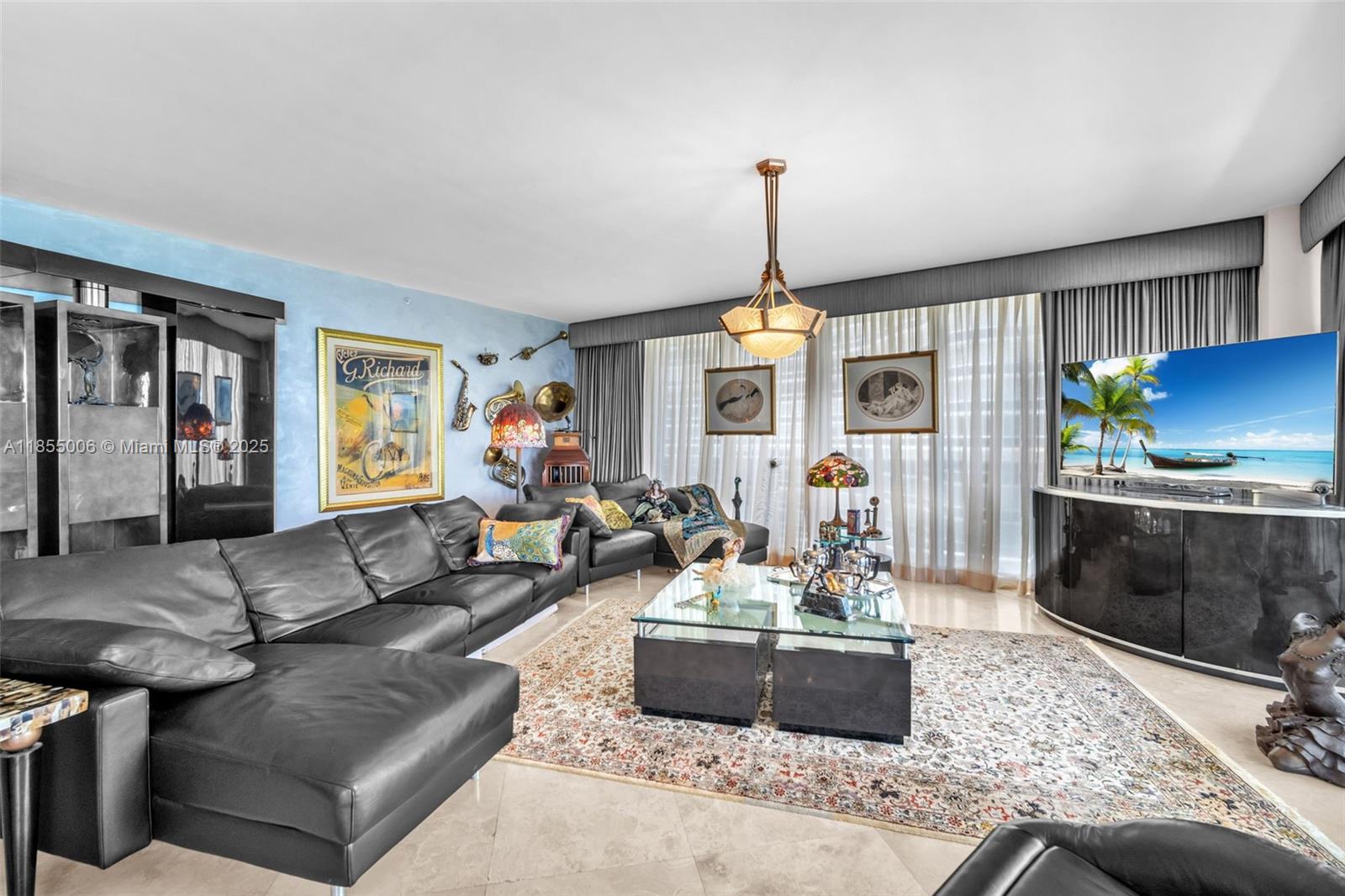 Photo of 9595 Collins Ave  #N9-A, Surfside, Florida, 33154 - Living Room