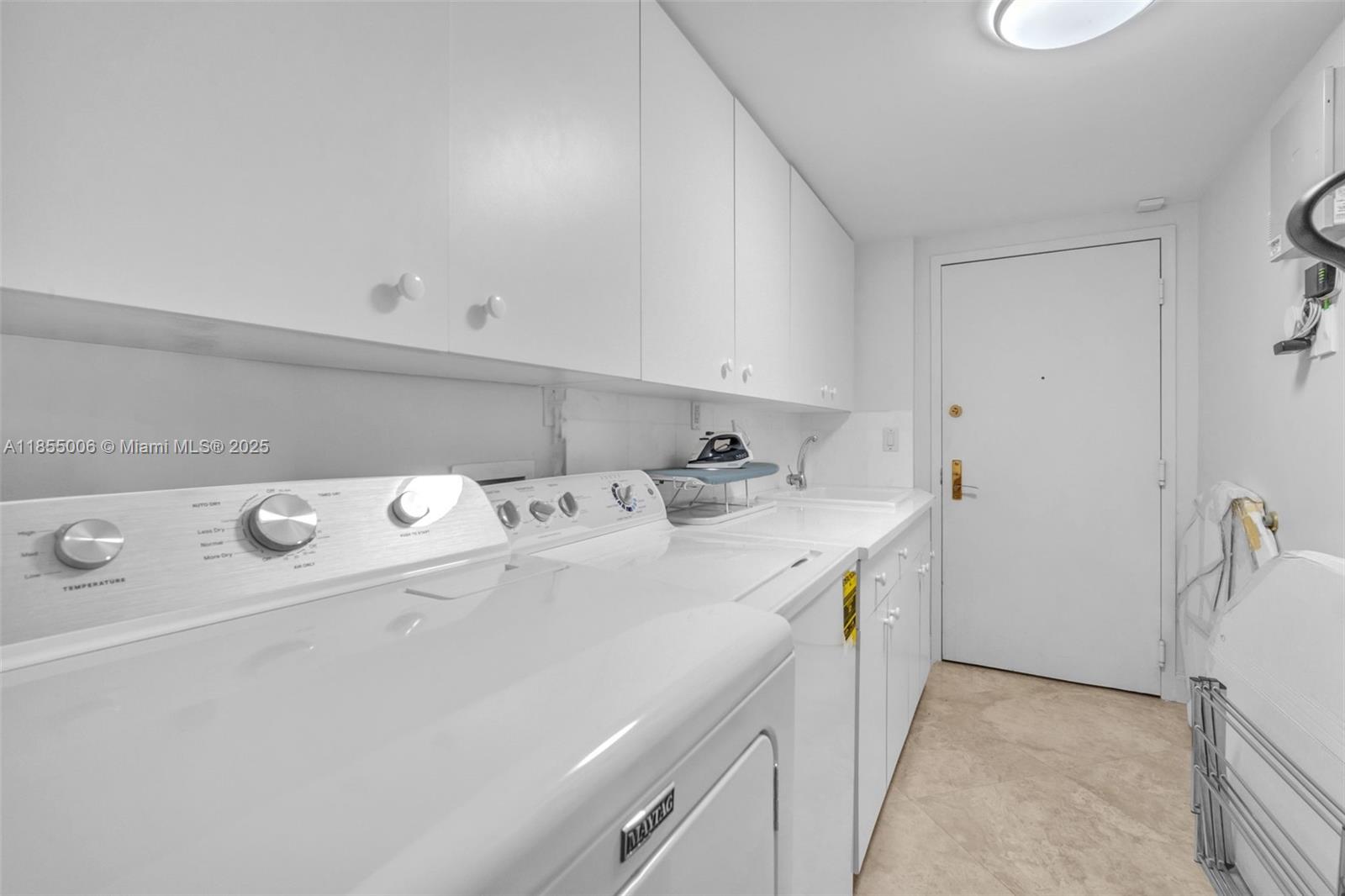 Photo of 9595 Collins Ave  #N9-A, Surfside, Florida, 33154 - Laundry Room.