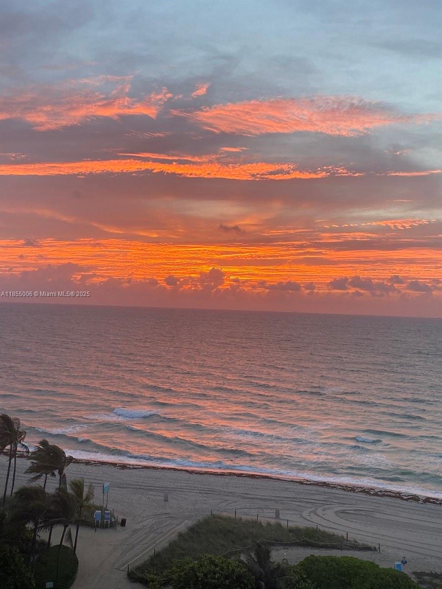 Photo of 9595 Collins Ave #N9-A, Surfside, Florida, 33154 - Sunset from Balcony