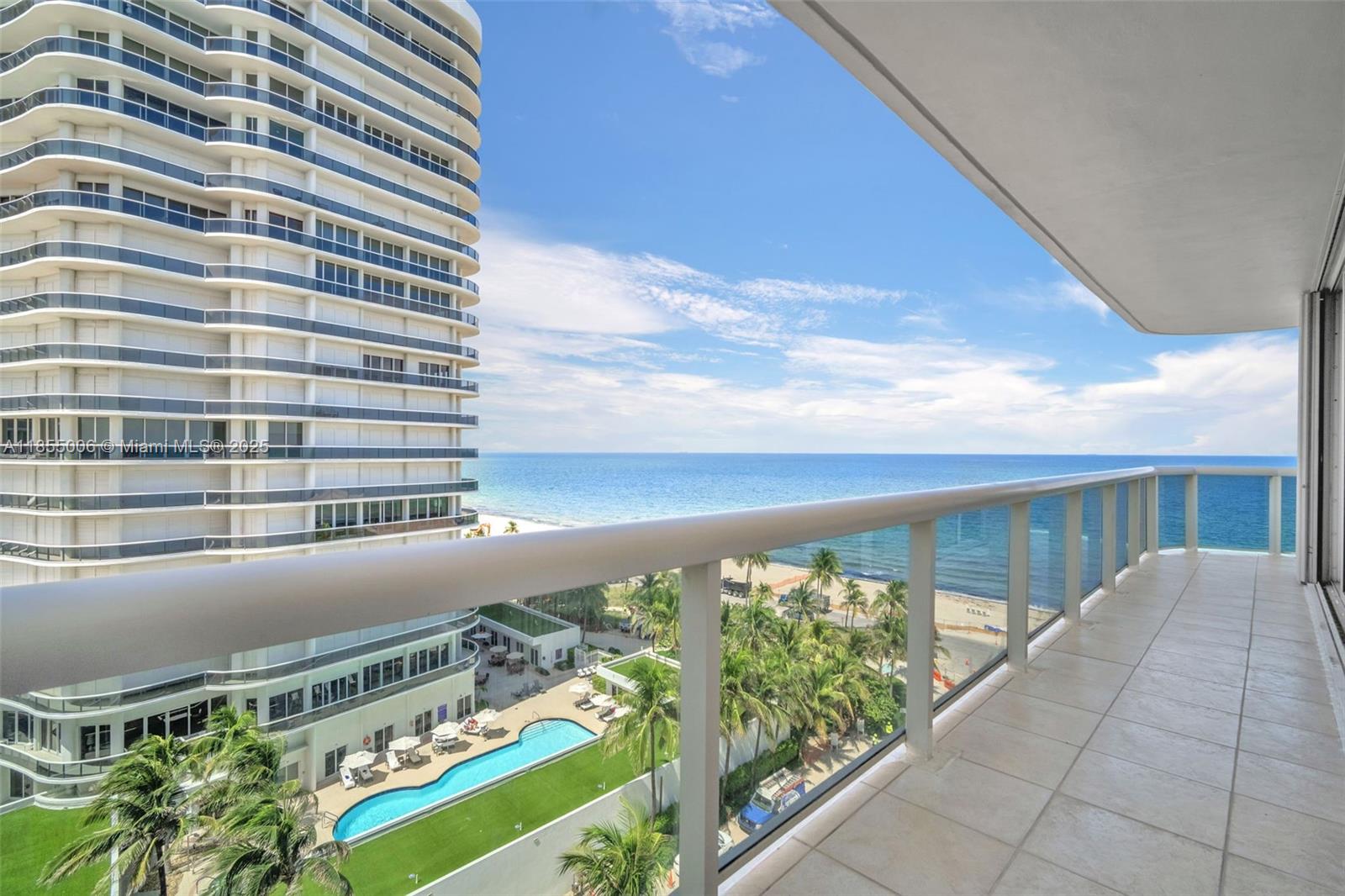 Photo of 9595 Collins Ave #N9-A, Surfside, Florida, 33154 - View from balcony