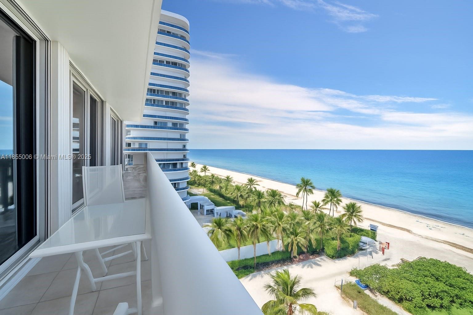 Photo of 9595 Collins Ave  #N9-A, Surfside, Florida, 33154 - View from balcony