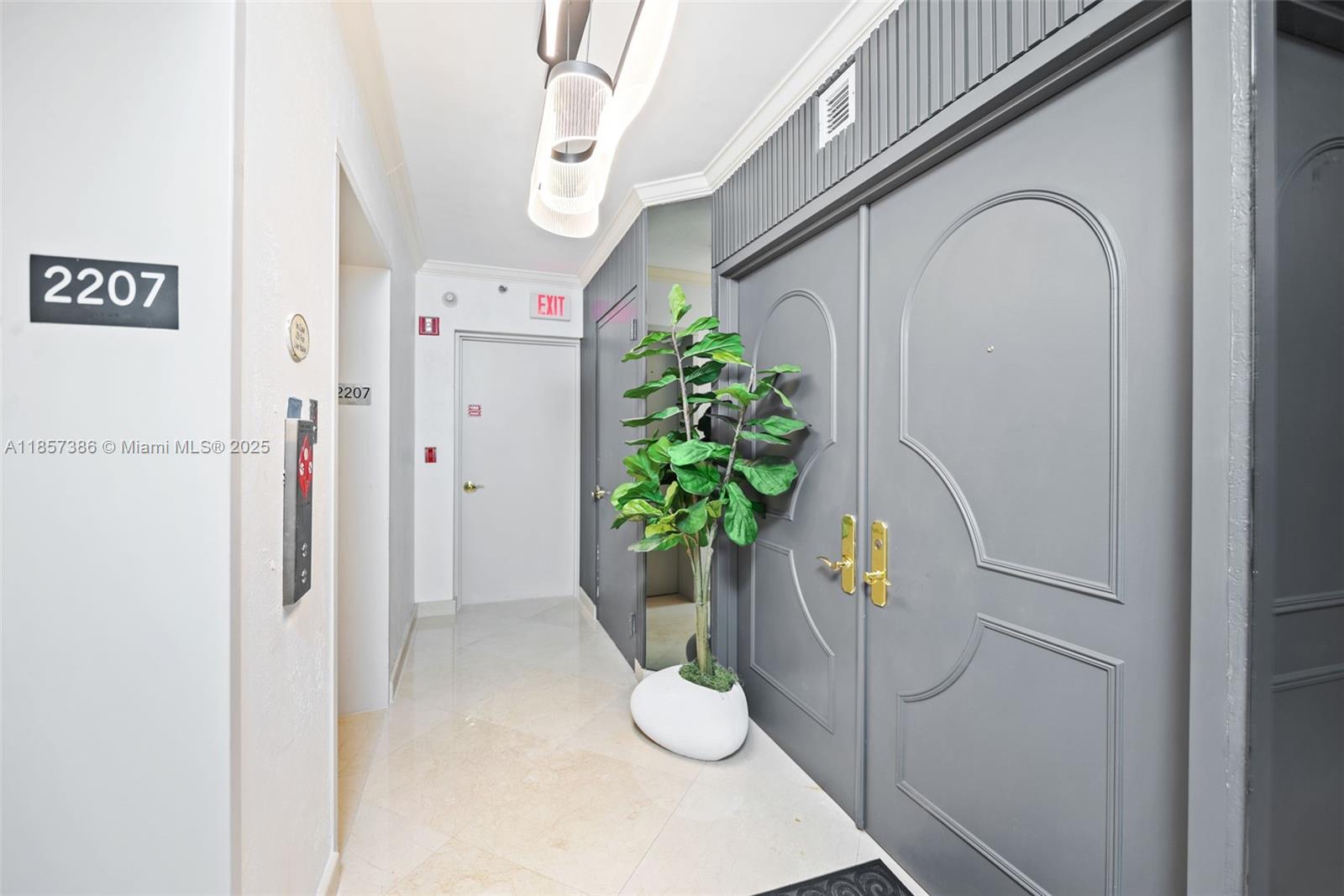 Photo of 19111 Collins Ave #2207, Sunny Isles Beach, Florida, 33160 - Private Entrance